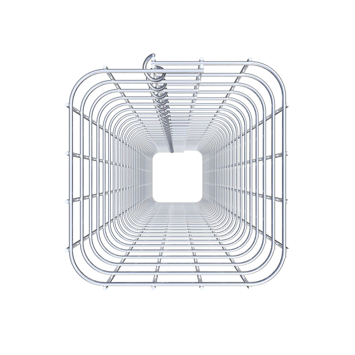 Columna de gaviones 22 x 22 cm MW 5 x 5 cm cuadrado