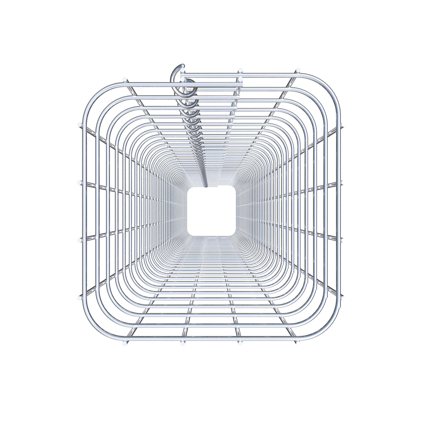 Columna de gaviones 22 x 22 cm MW 5 x 5 cm cuadrado