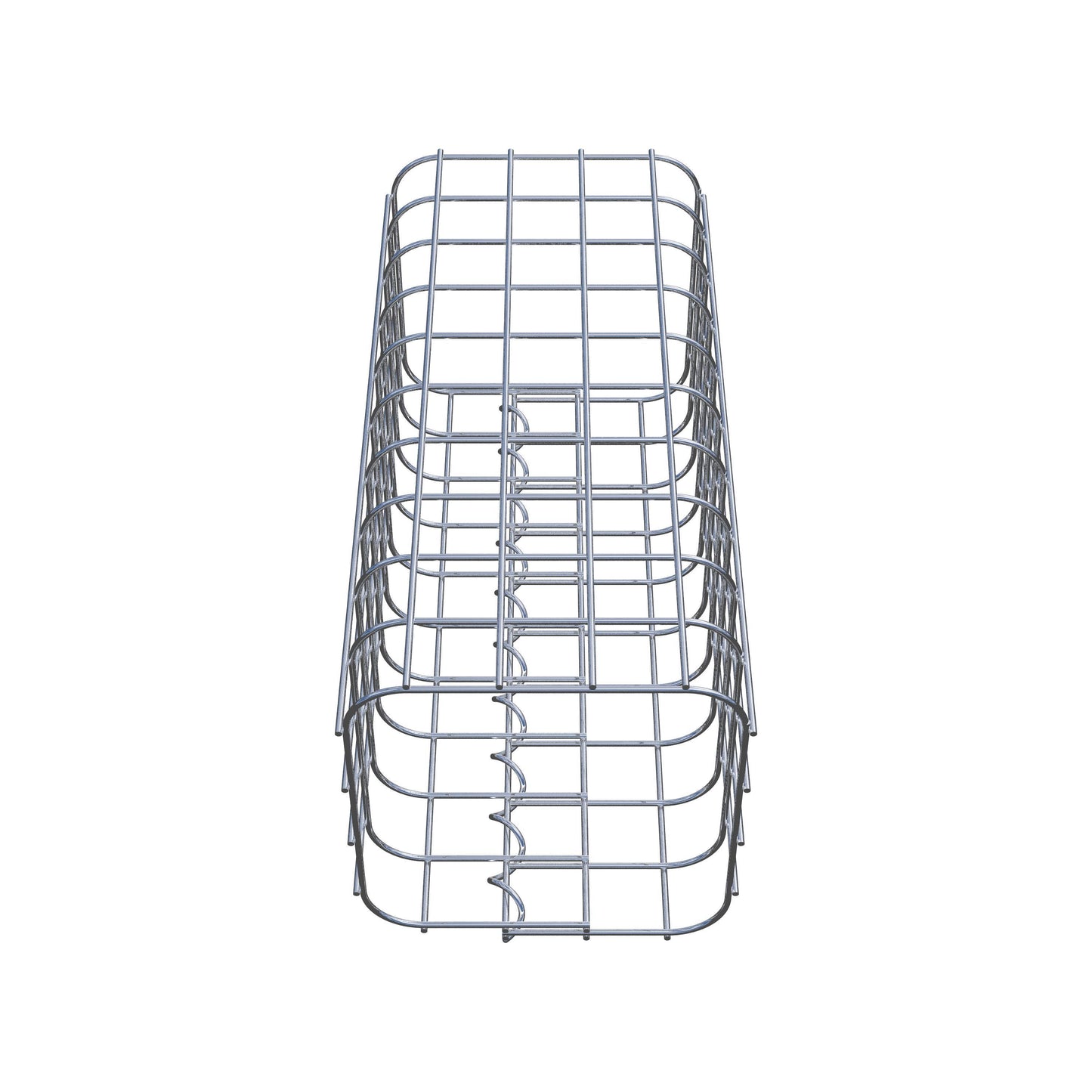 Columna de gaviones 22 x 22 cm MW 5 x 5 cm cuadrado