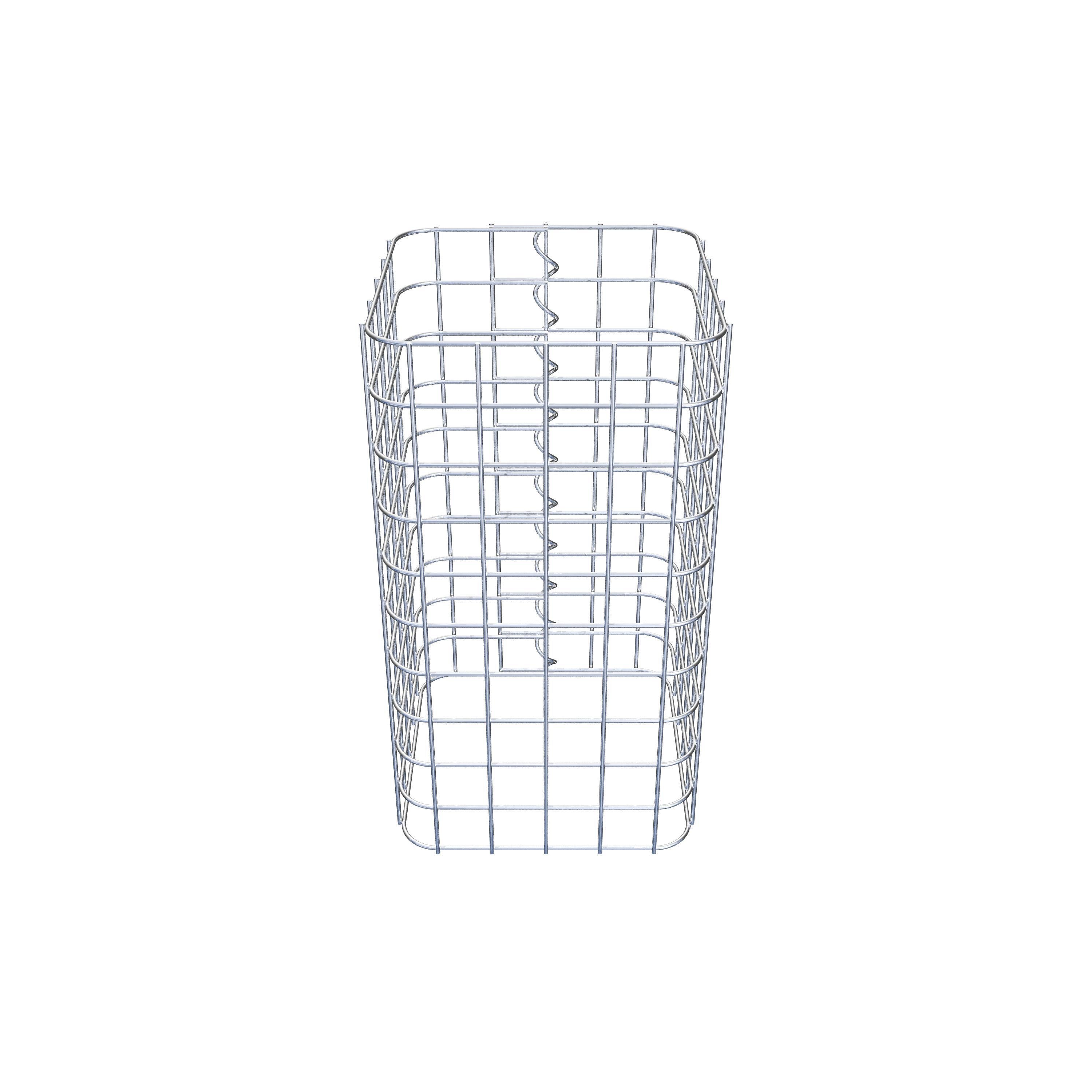 Gabion column 27 x 27 cm MW 5 x 5 cm square