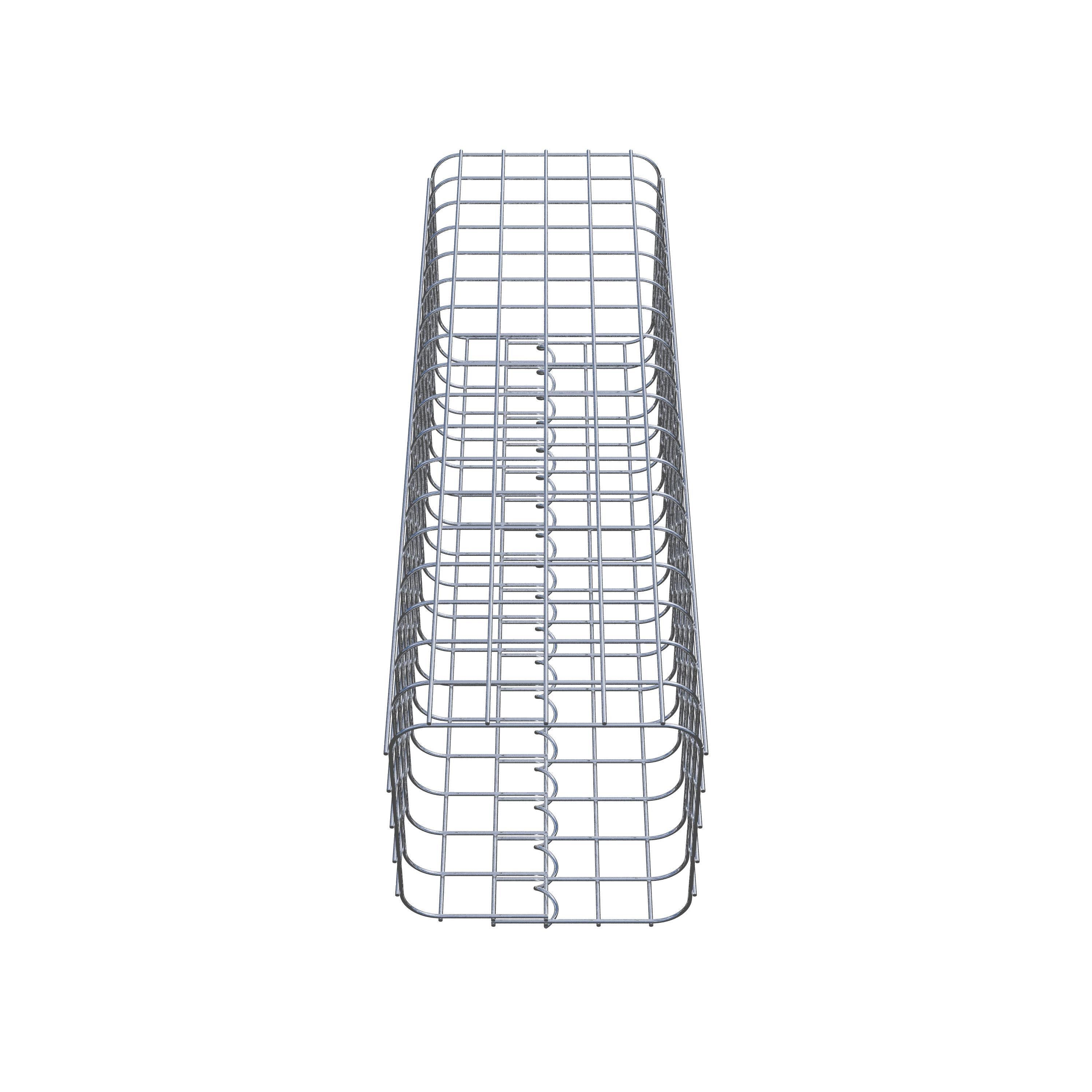 Gabion column 27 x 27 cm MW 5 x 5 cm square