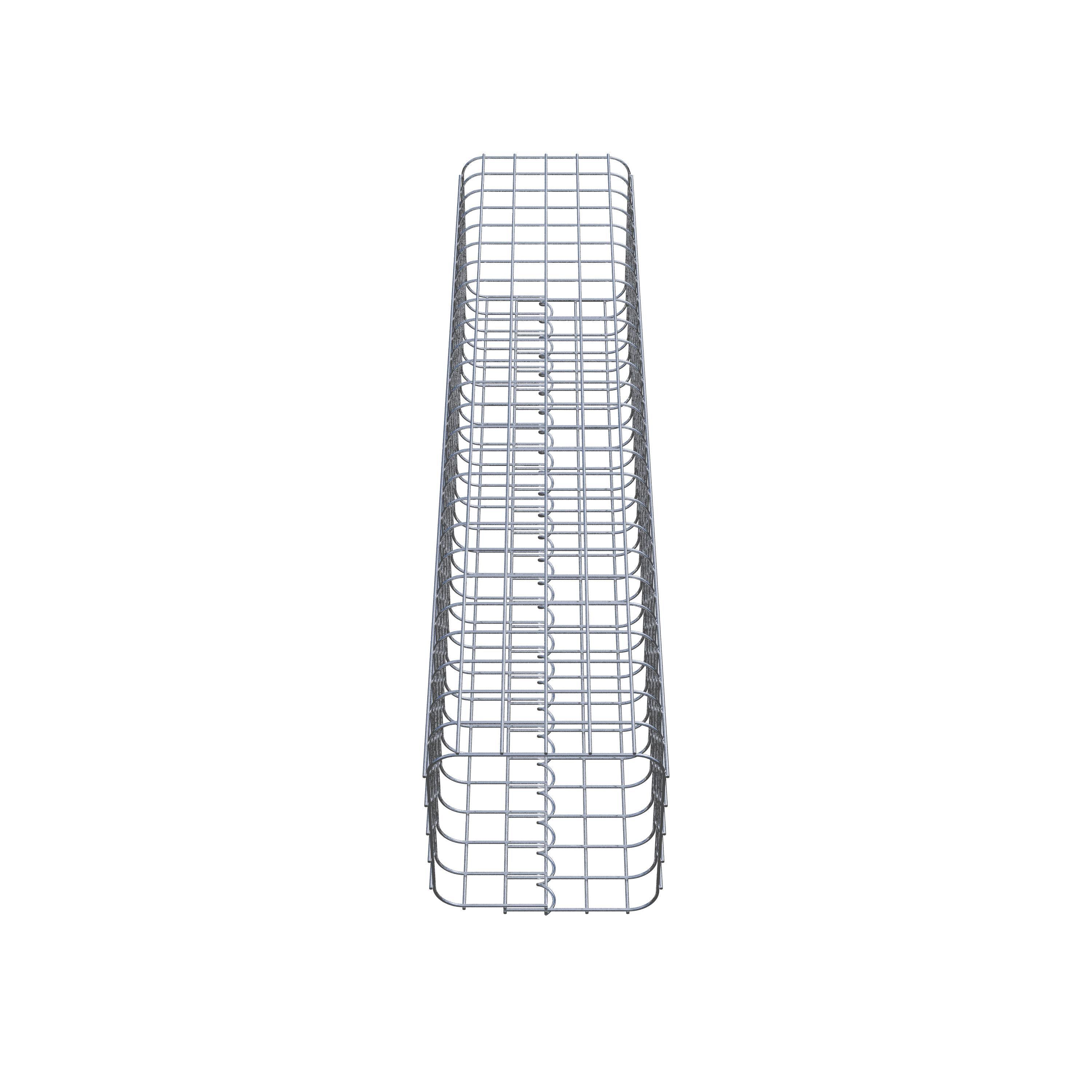 Gabion column 27 x 27 cm MW 5 x 5 cm square