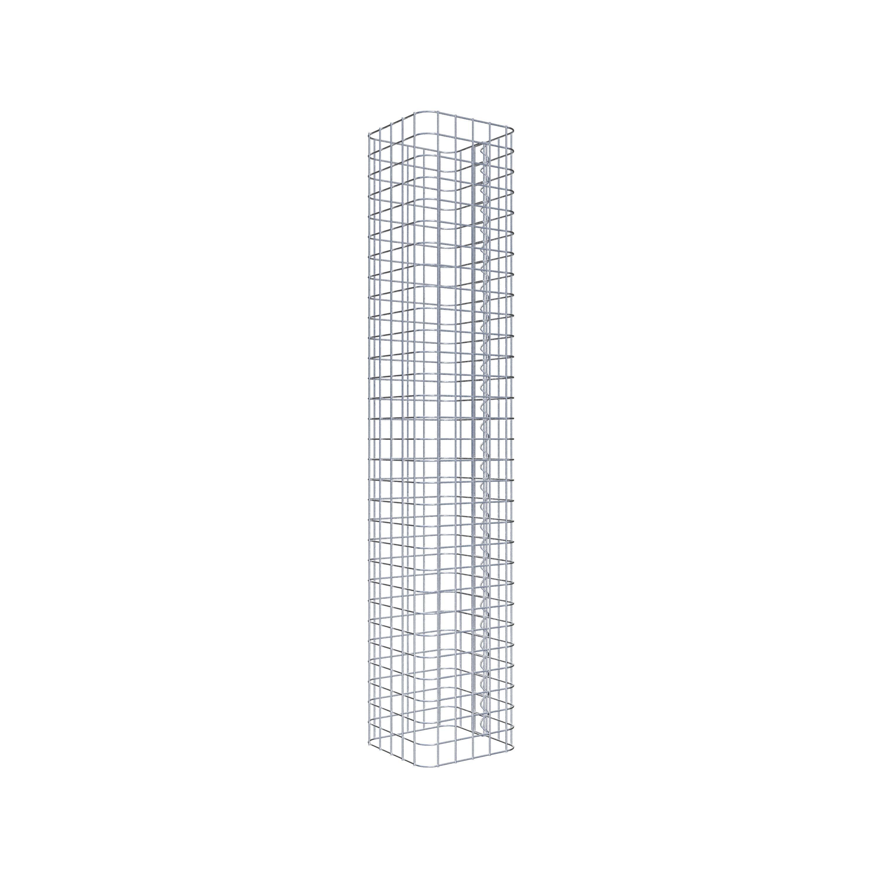 Gabion column 27 x 27 cm MW 5 x 5 cm square