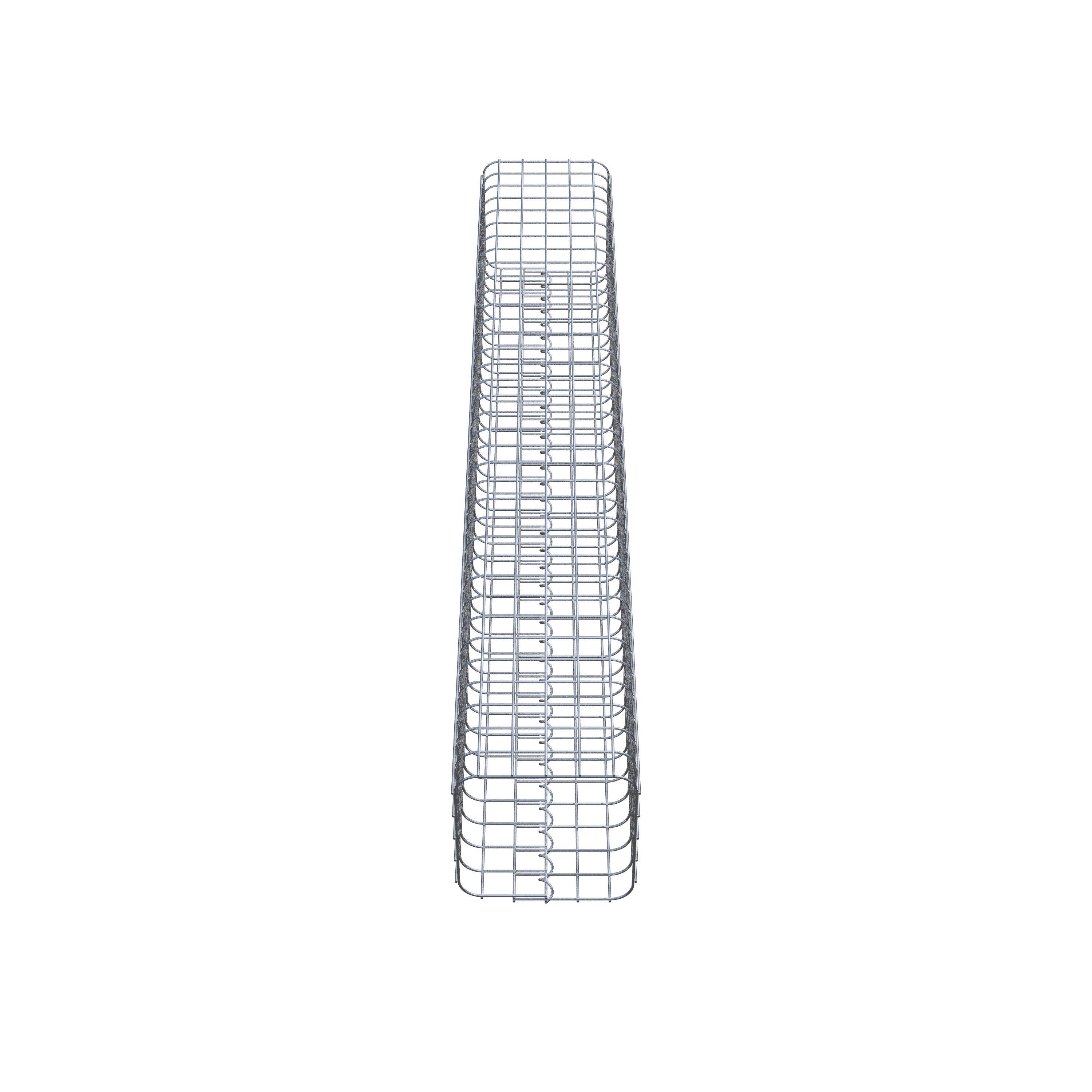 Gabion column 27 x 27 cm MW 5 x 5 cm square