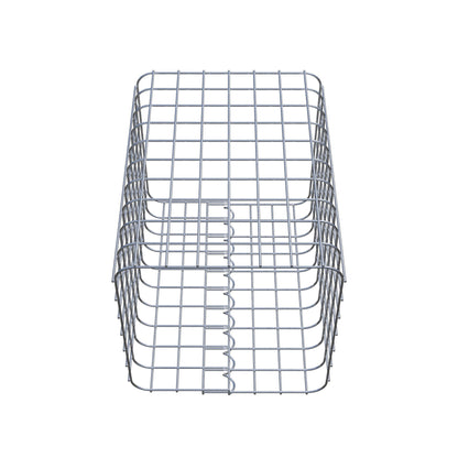 Columna de gaviones 37 x 37 cm MW 5 x 5 cm cuadrado