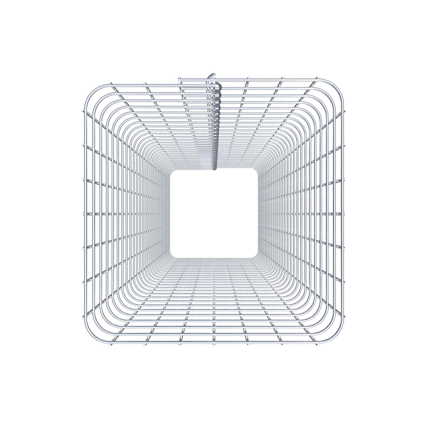 Columna de gaviones 37 x 37 cm MW 5 x 5 cm cuadrado