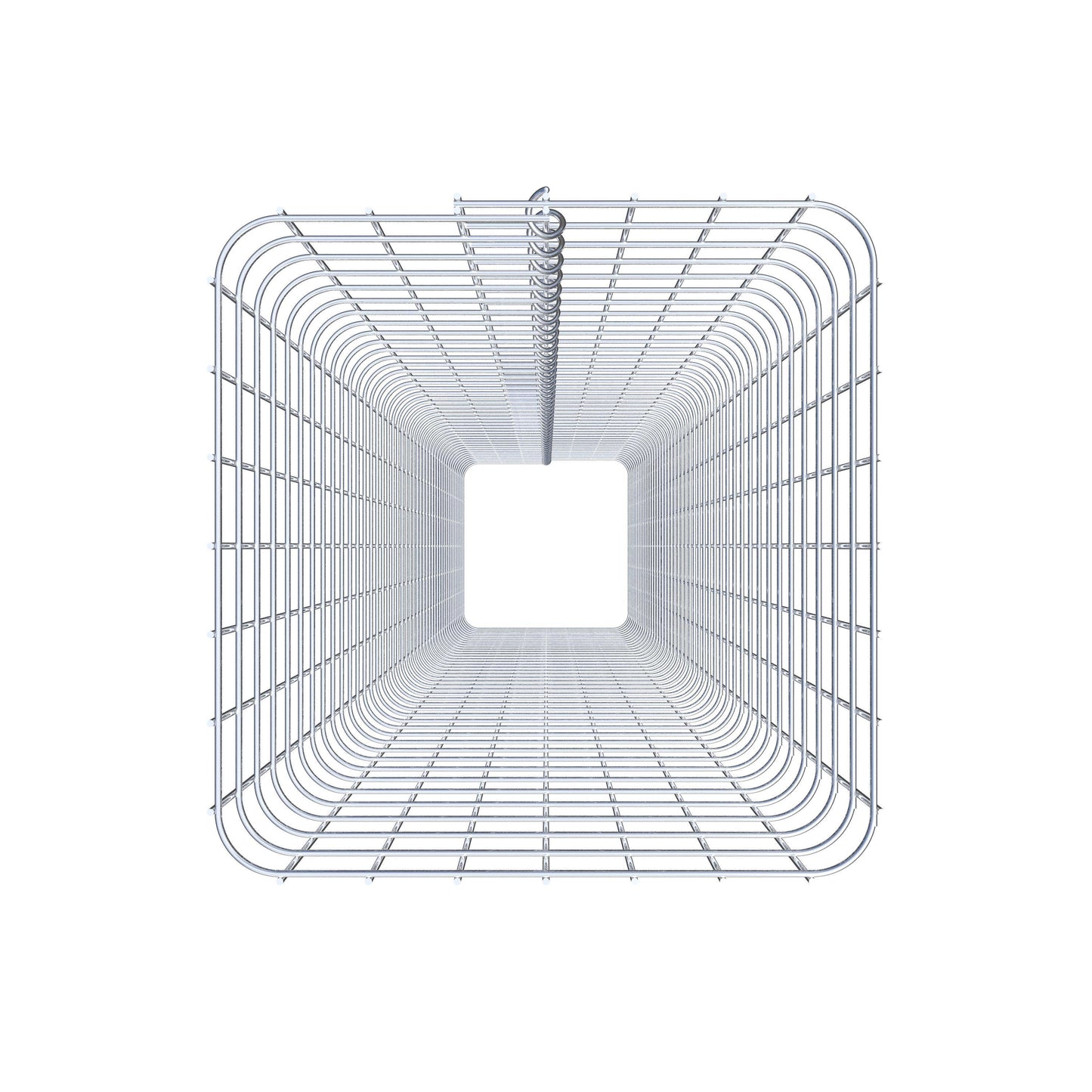 Columna de gaviones 37 x 37 cm MW 5 x 5 cm cuadrado