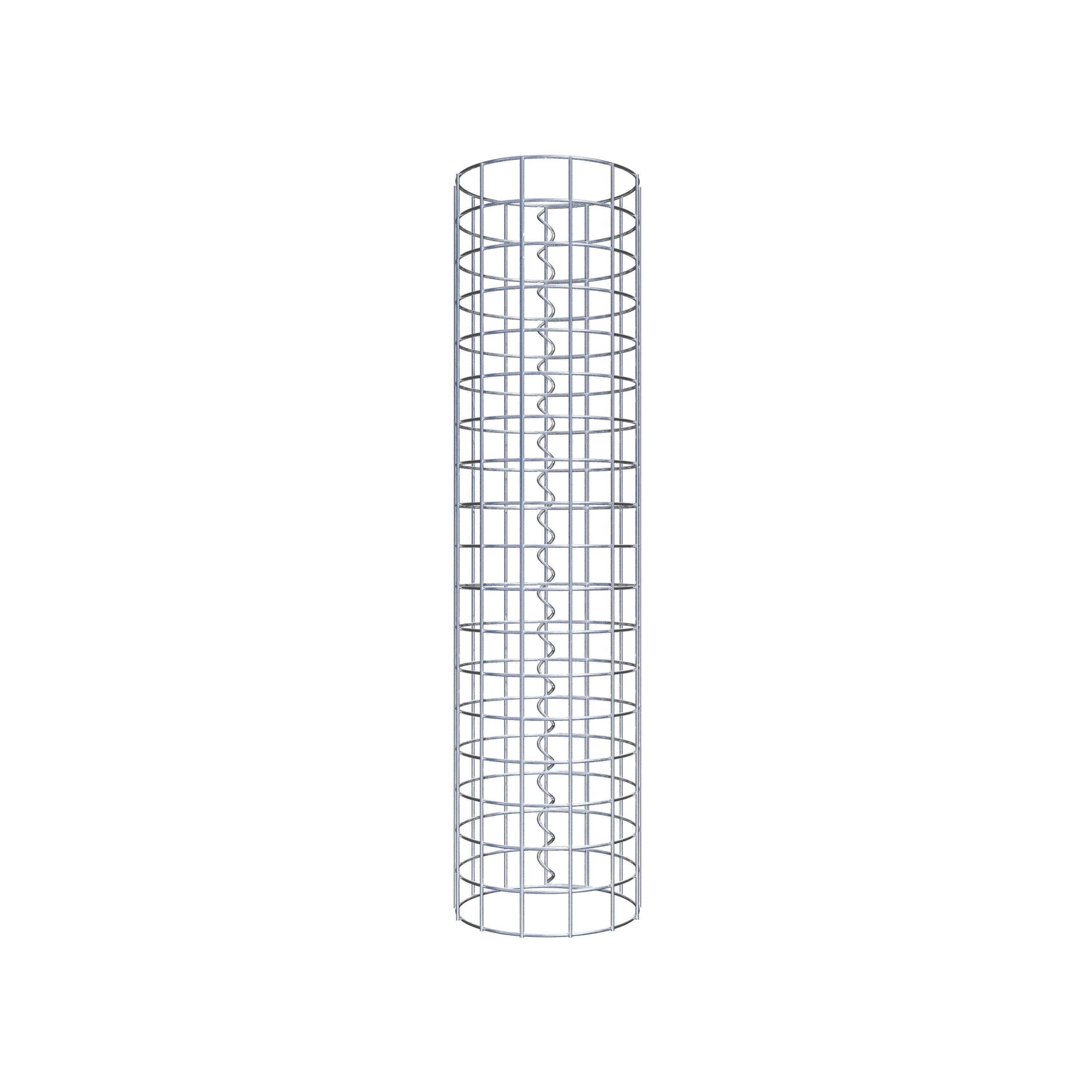 Gabionensäule Durchmesser 22 cm MW 5 x 5 cm rund