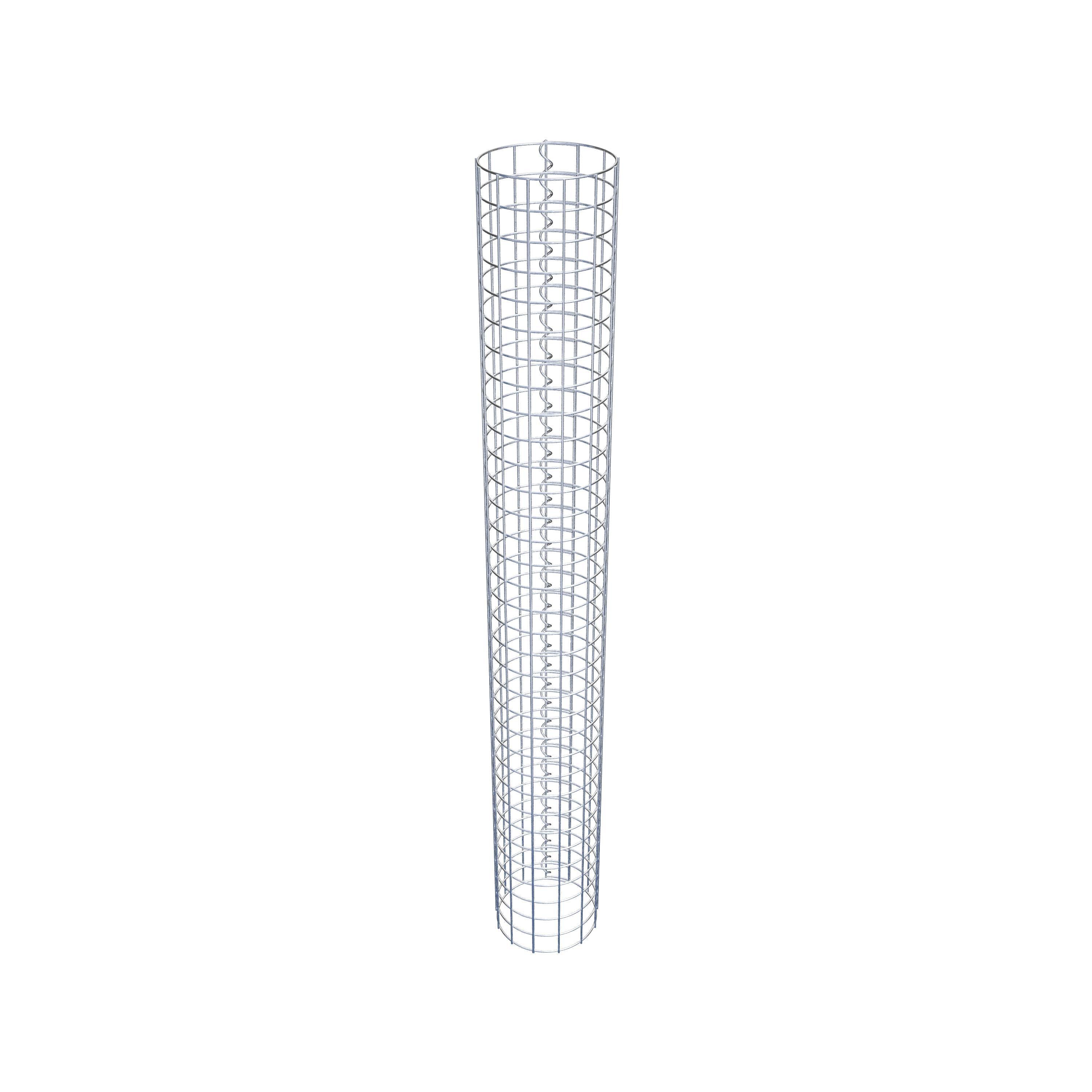 Gabionensäule Durchmesser 22 cm MW 5 x 5 cm rund