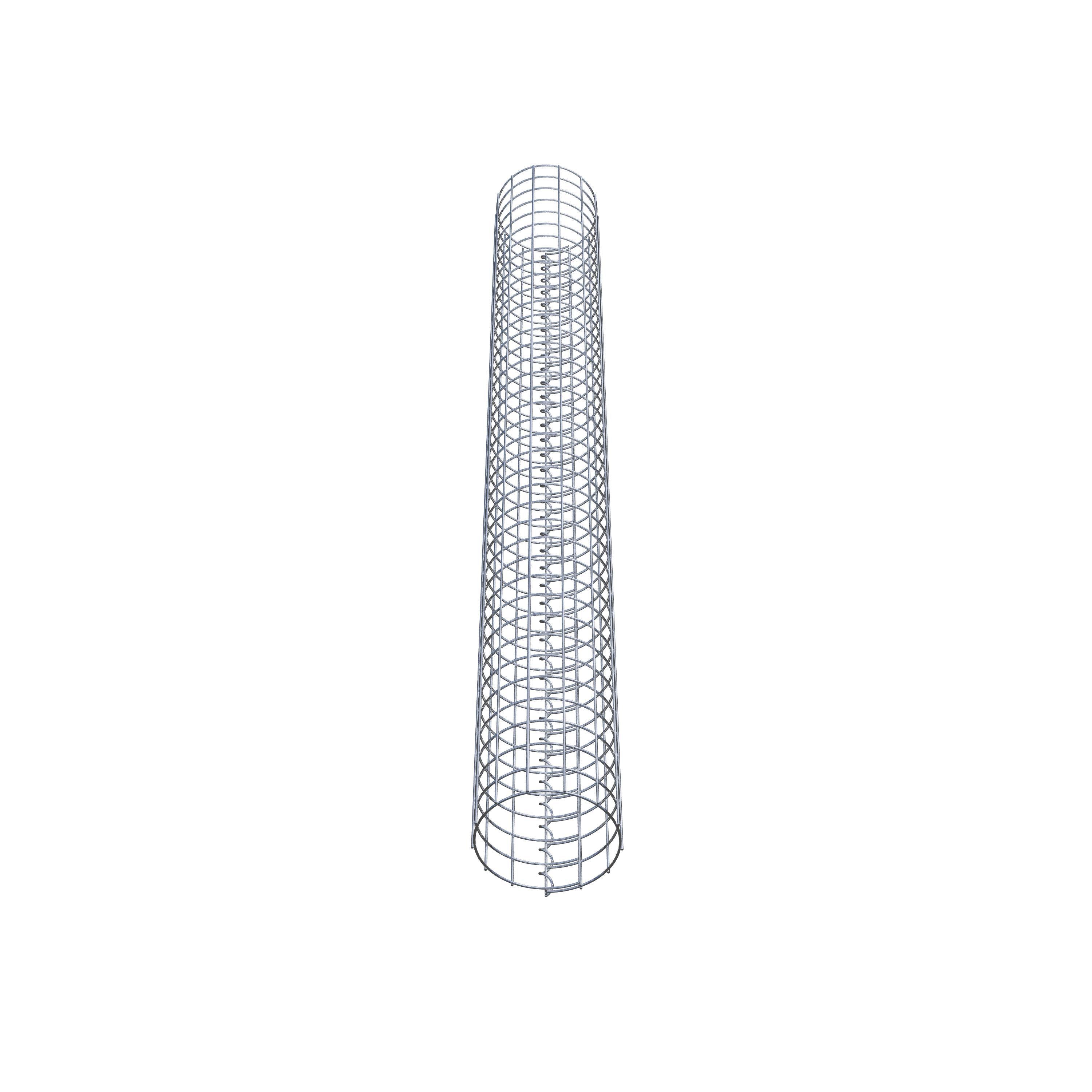 Gabionensäule Durchmesser 22 cm MW 5 x 5 cm rund