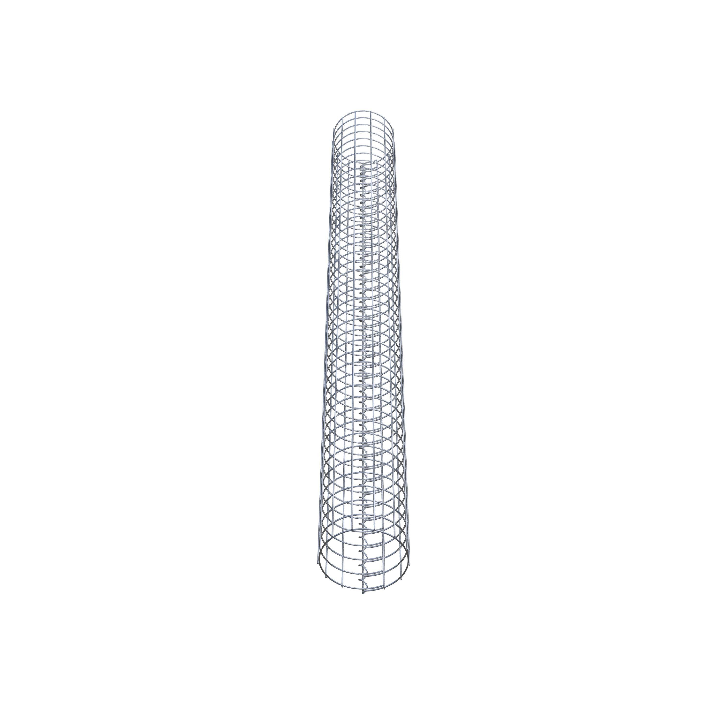 Gabionensäule Durchmesser 22 cm MW 5 x 5 cm rund