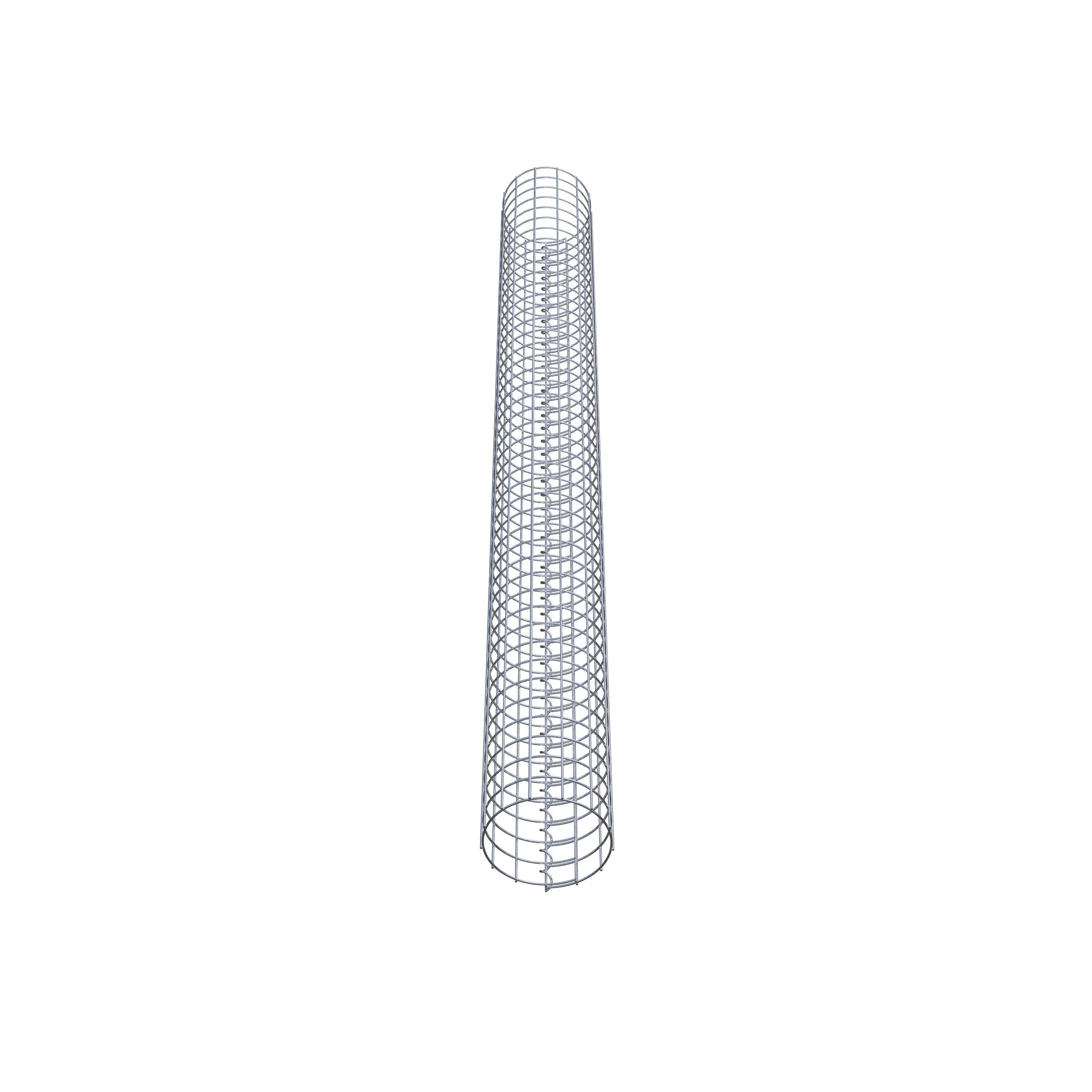 Gabionensäule Durchmesser 22 cm MW 5 x 5 cm rund