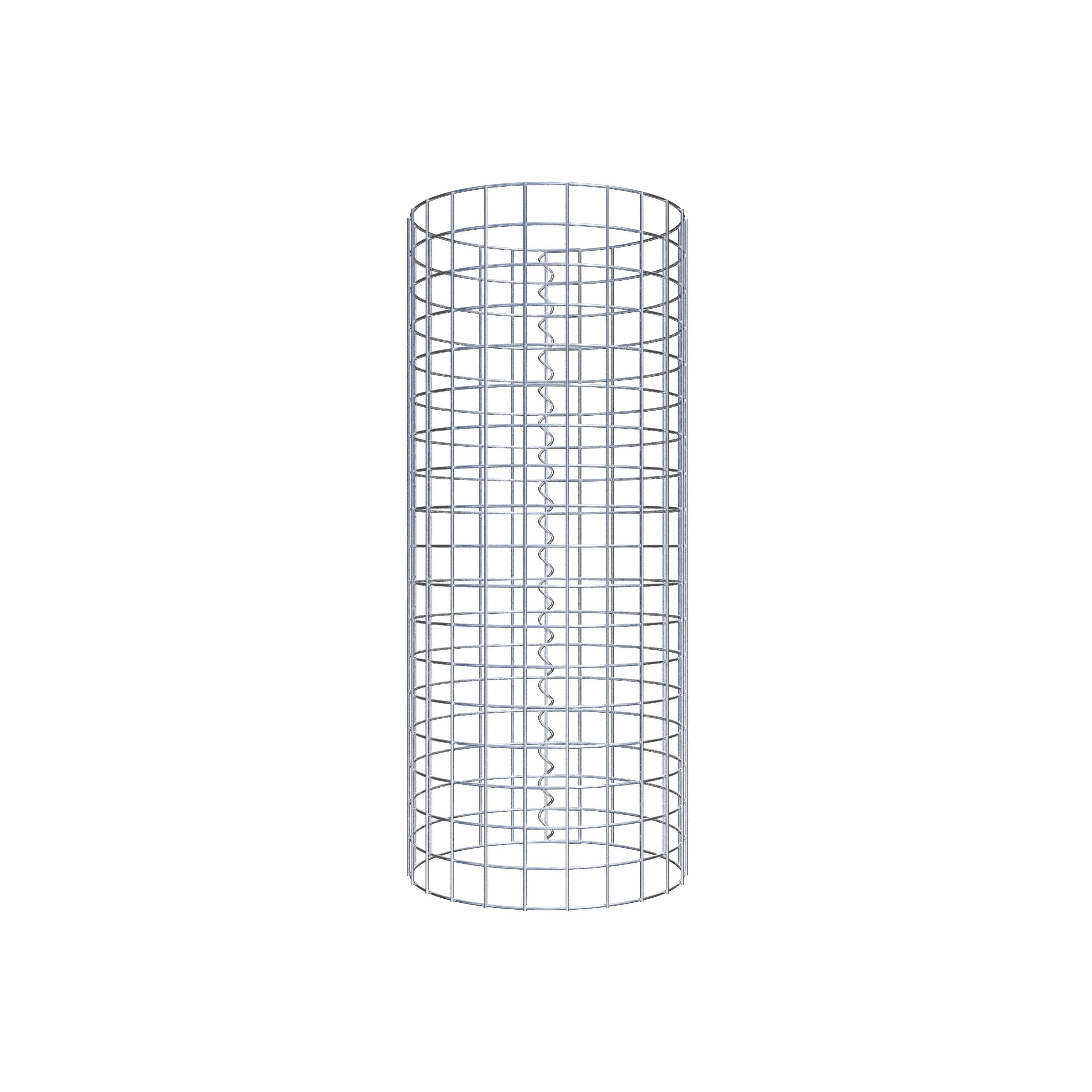 Coluna de gabião diâmetro 37 cm MW 5 x 5 cm redondo