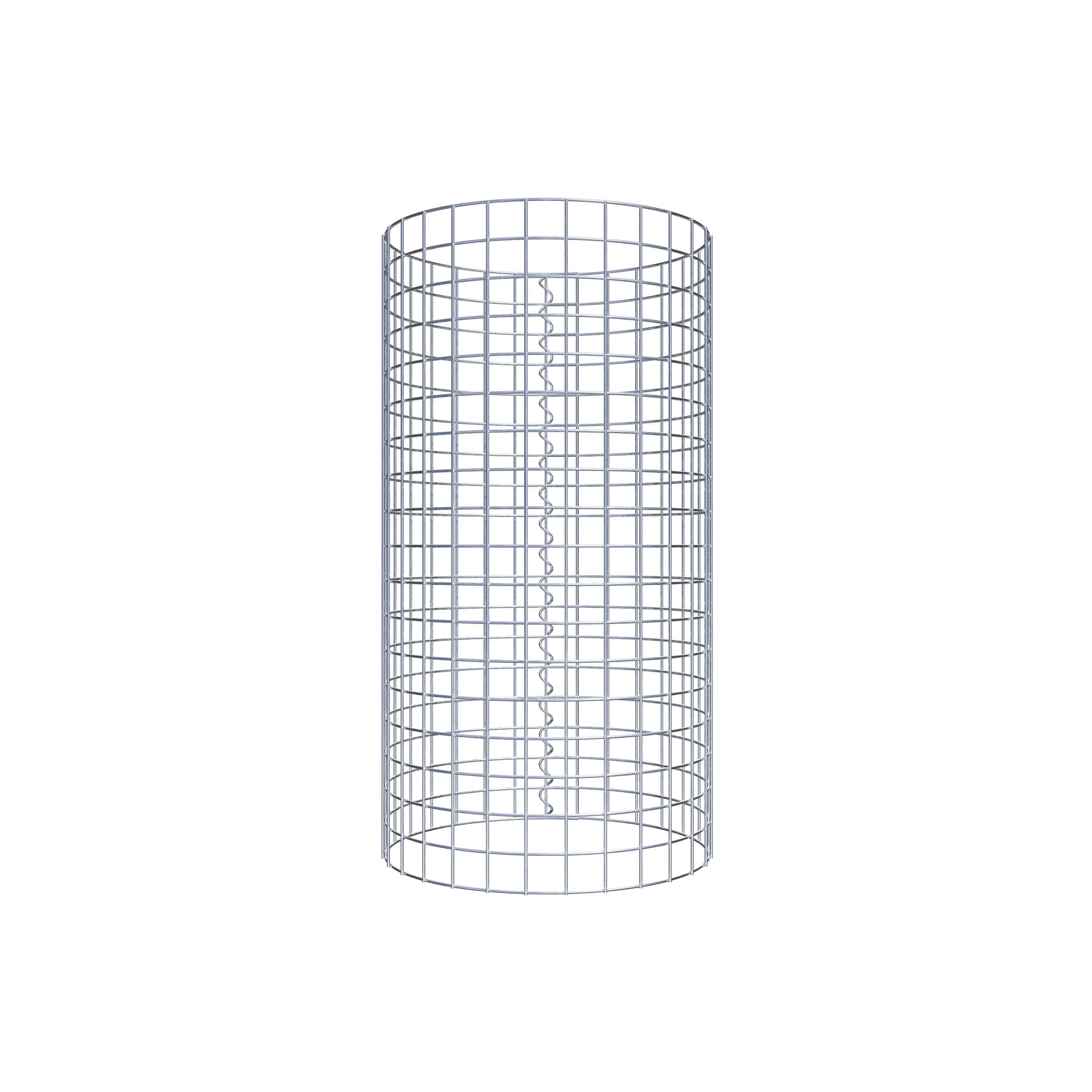 Coluna de gabião diâmetro 47 cm MW 5 x 5 cm redondo