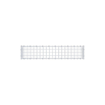 Gabion 100 cm x 20 cm x 20 cm (L x H x P), mailles 5 x 5 cm, anneau en spirale