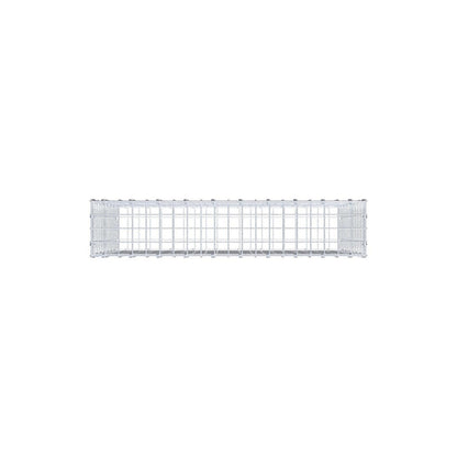 Gabion 100 cm x 70 cm x 20 cm (L x H x D), maskestørrelse 5 x 5 cm, spiralring