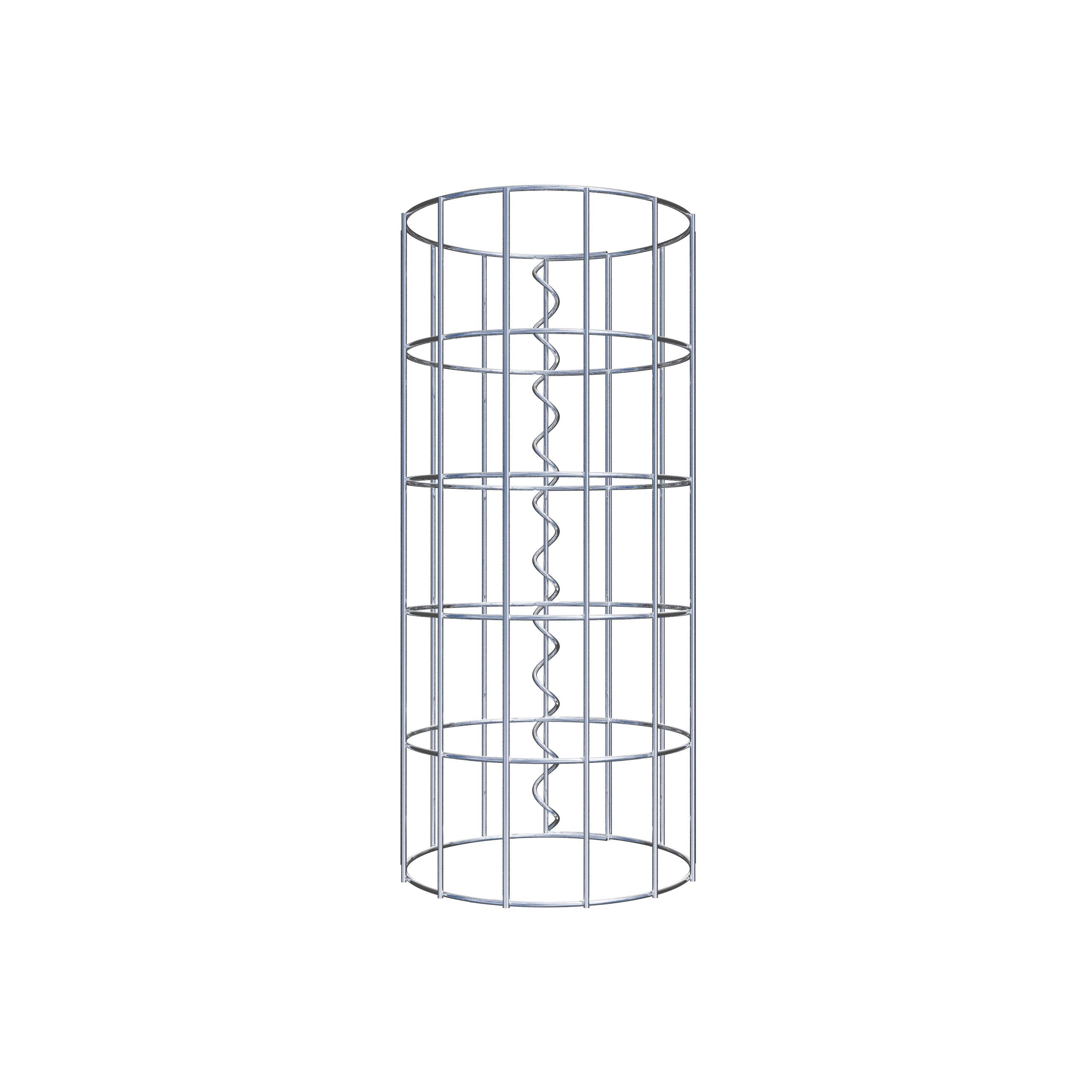 Gabionensäule Durchmesser 22 cm, MW 5 x 10 cm rund