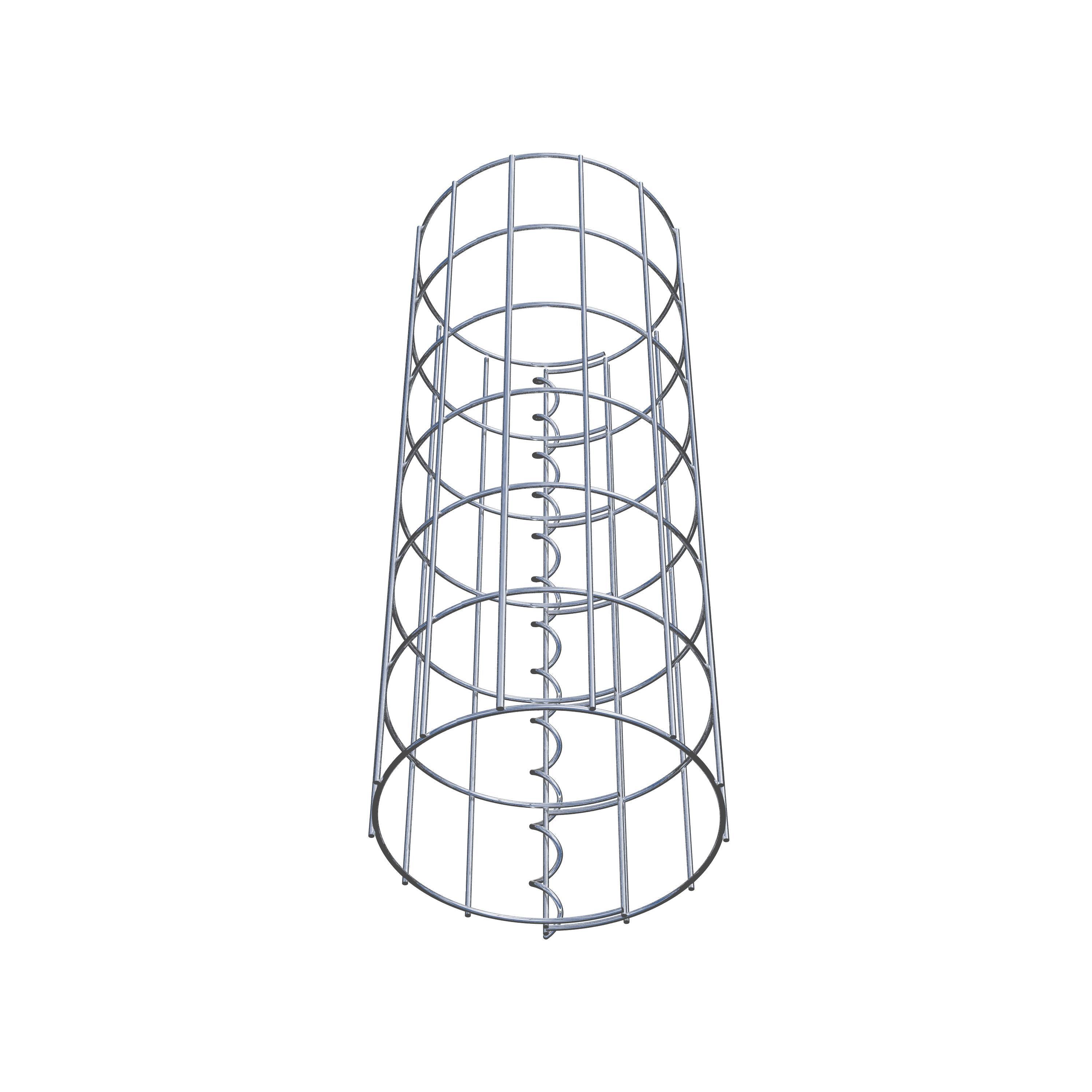 Gabionensäule Durchmesser 22 cm, MW 5 x 10 cm rund