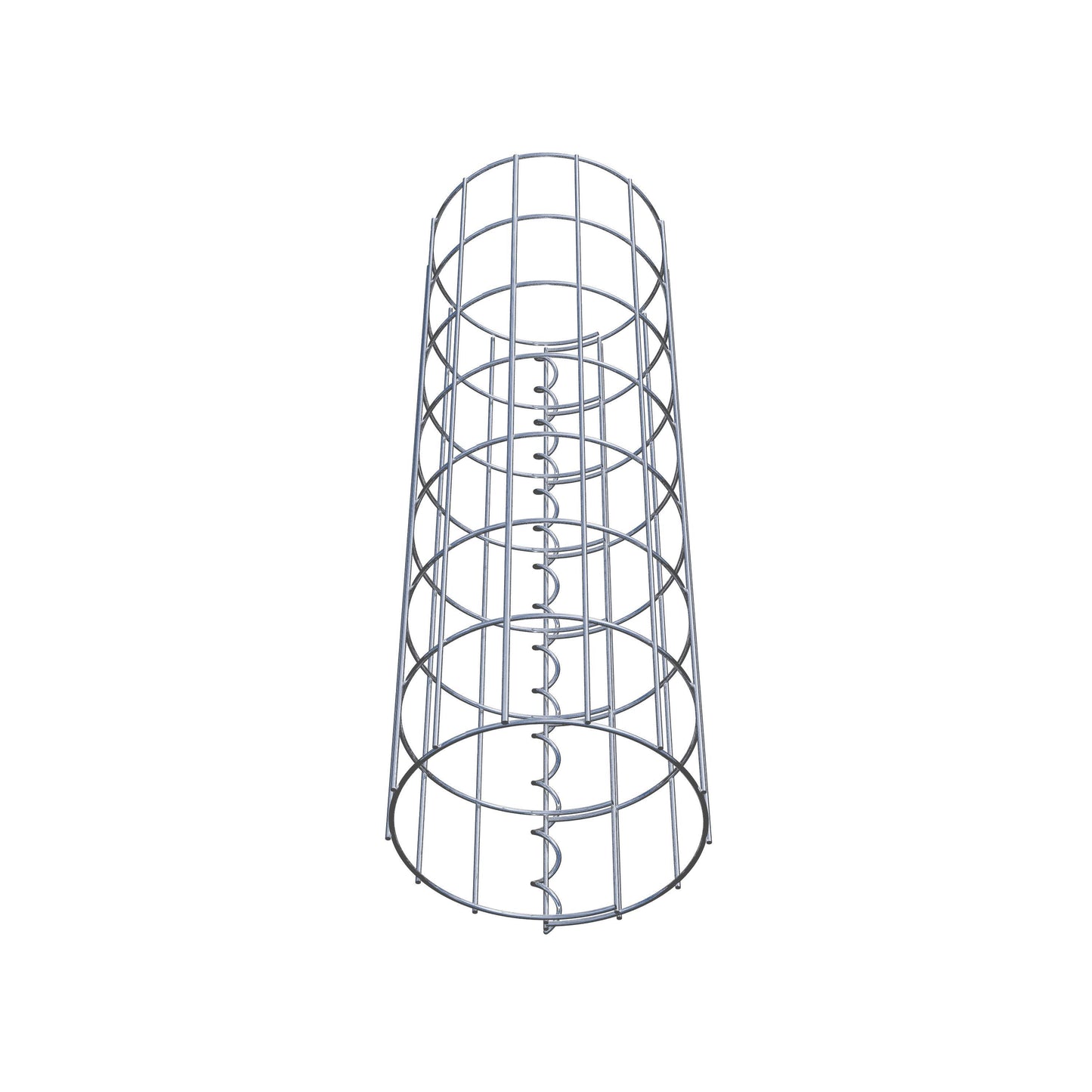 Schanskorf kolom diameter 22 cm, MW 5 x 10 cm rond