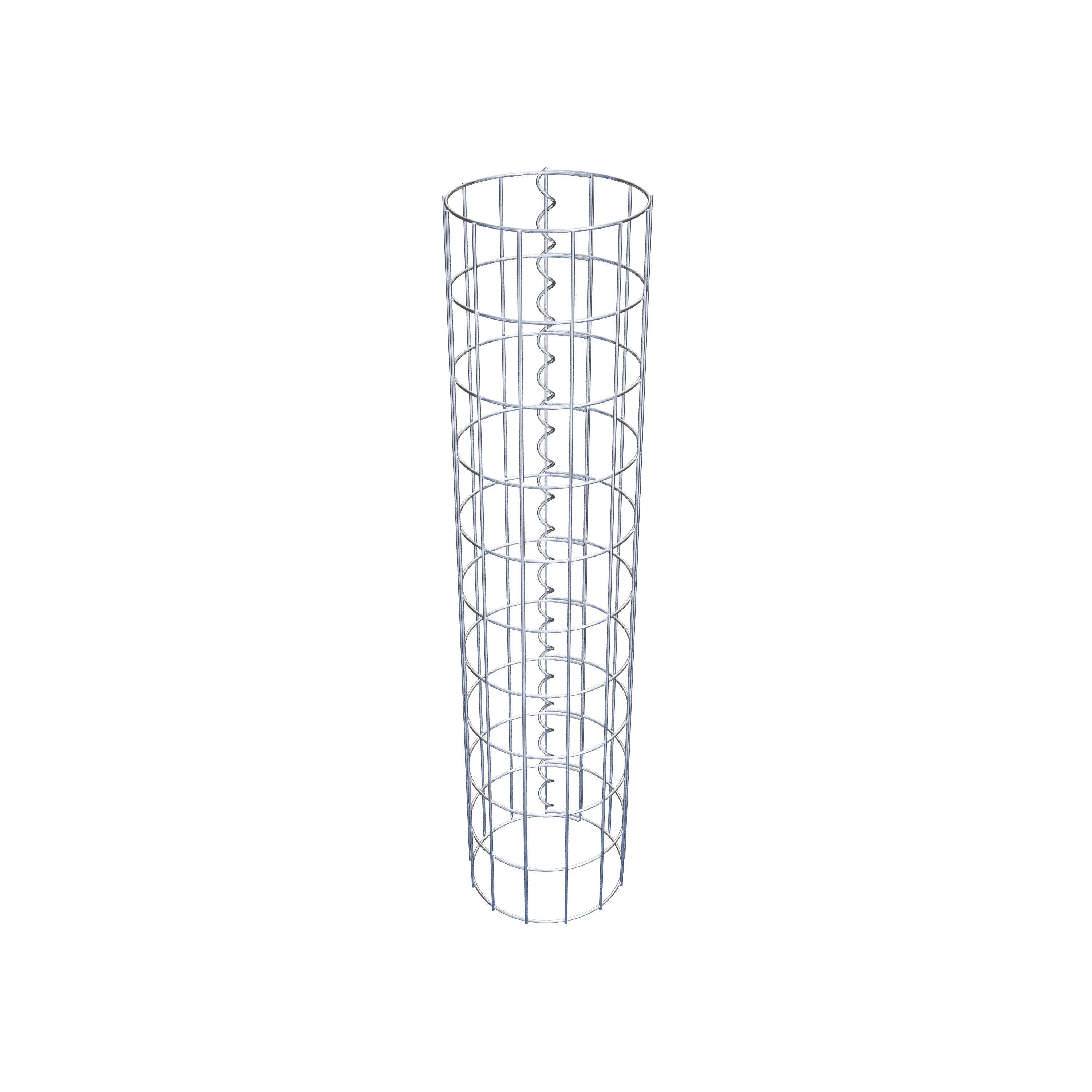 Gabionensäule Durchmesser 22 cm, MW 5 x 10 cm rund