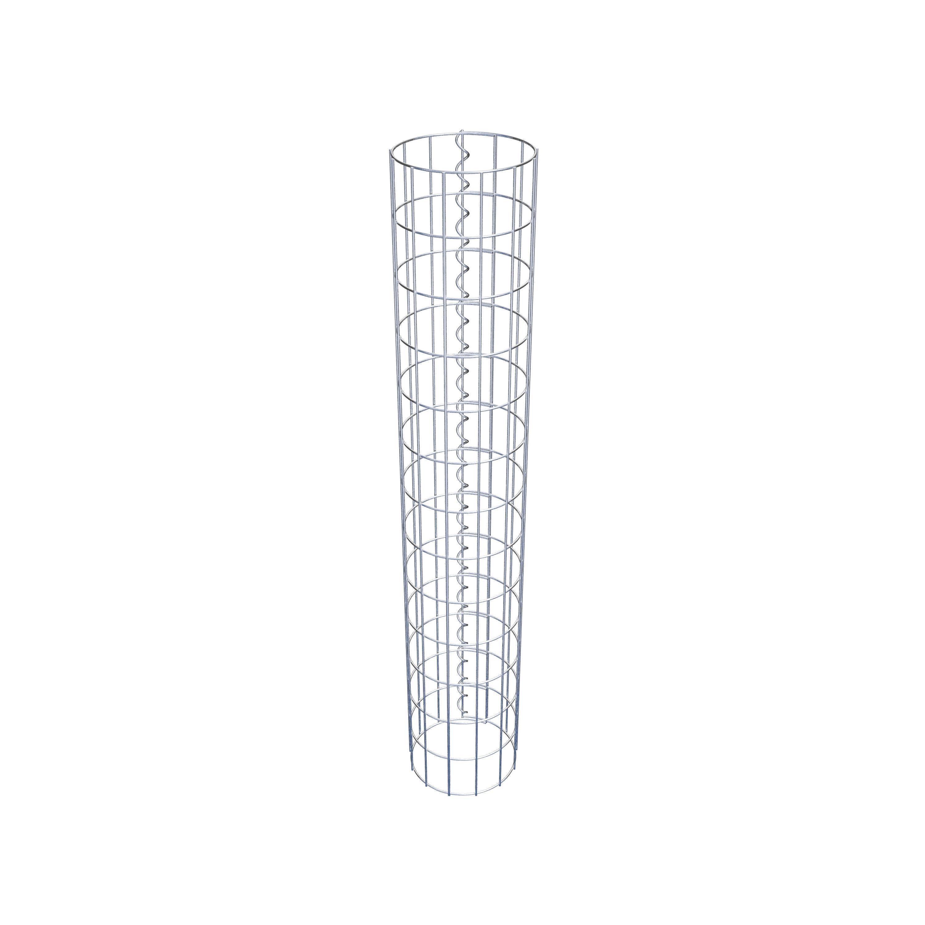 Gabion column diameter 22 cm, MW 5 x 10 cm round