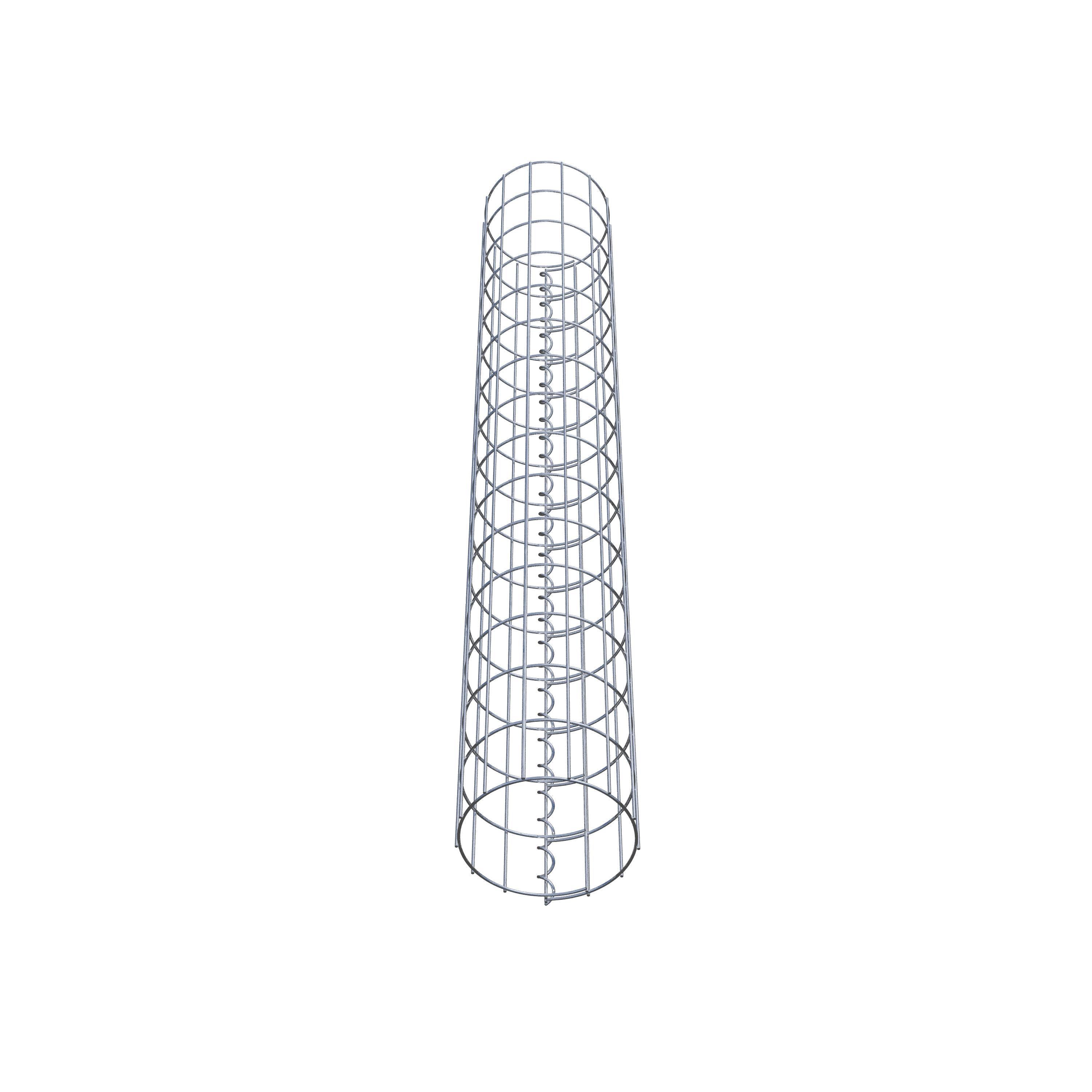 Gabion column diameter 22 cm, MW 5 x 10 cm round