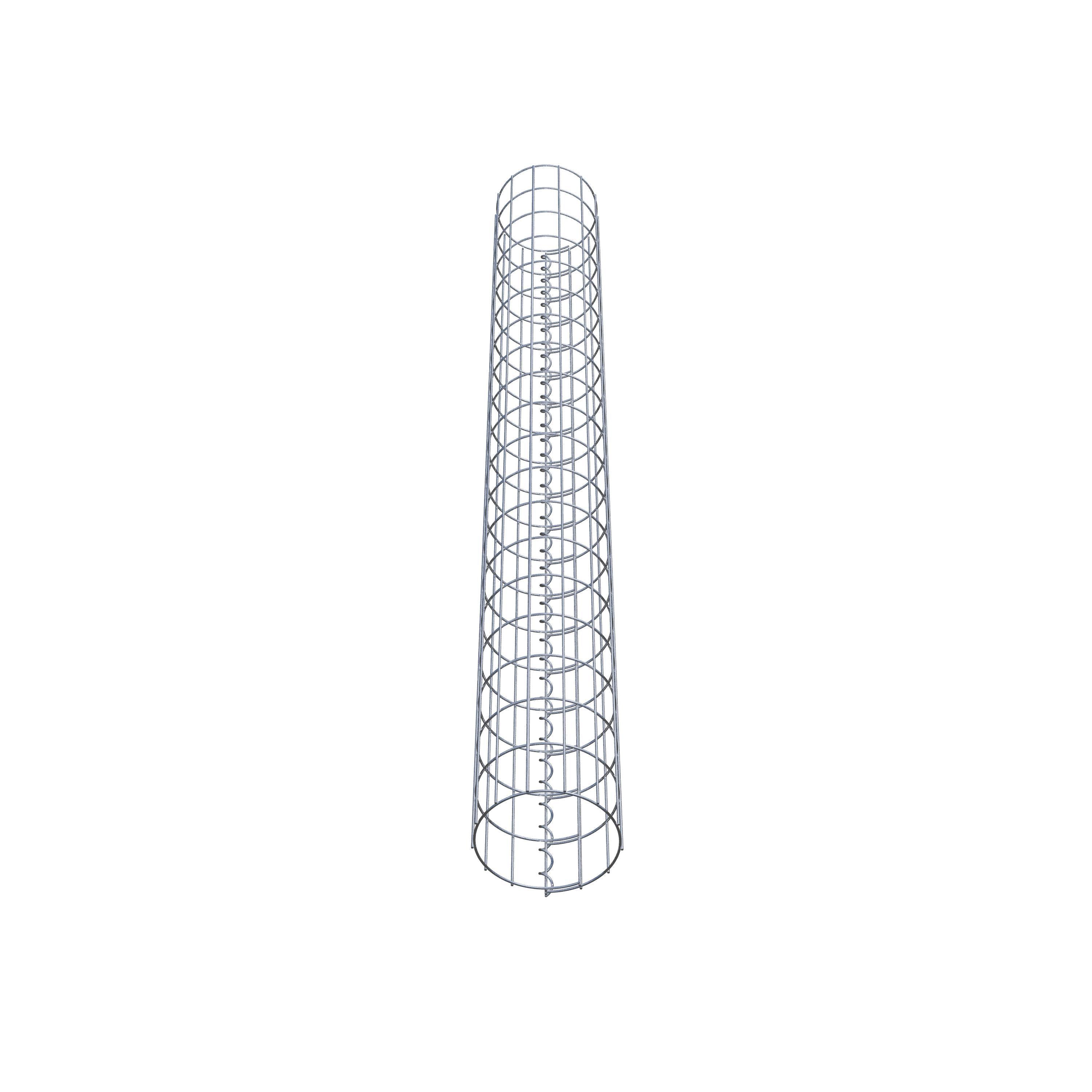 Gabionensäule Durchmesser 22 cm, MW 5 x 10 cm rund