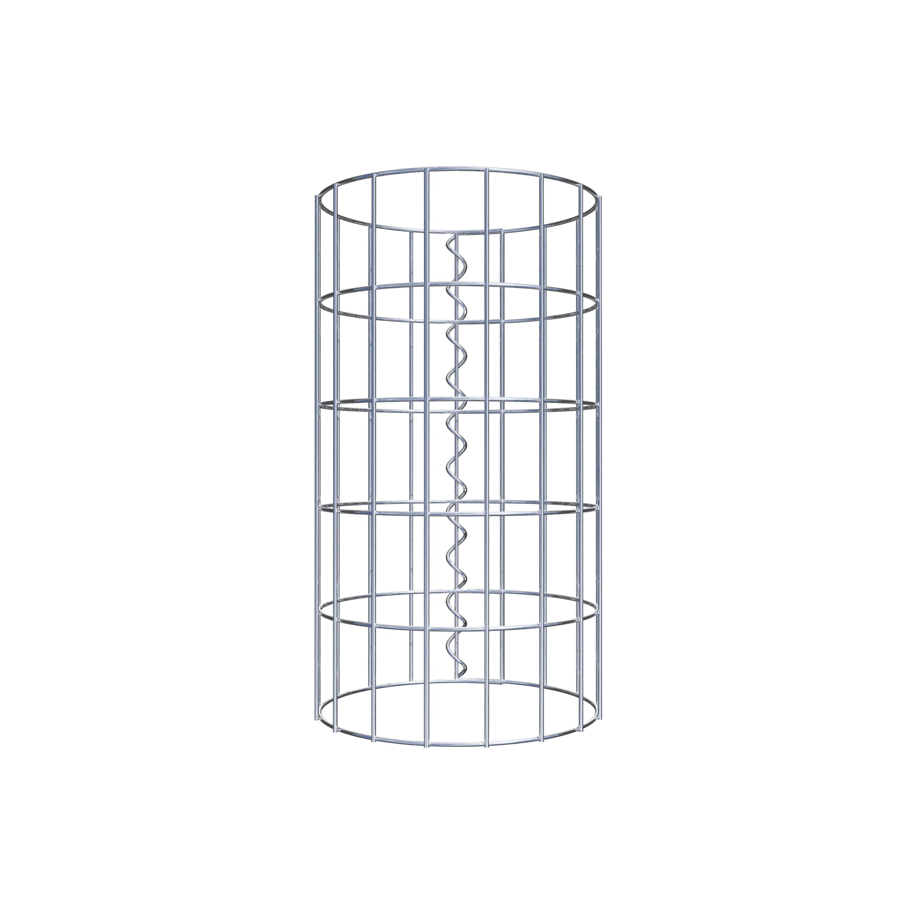 Gabionensäule Durchmesser 27 cm, MW 5 x 10 cm rund