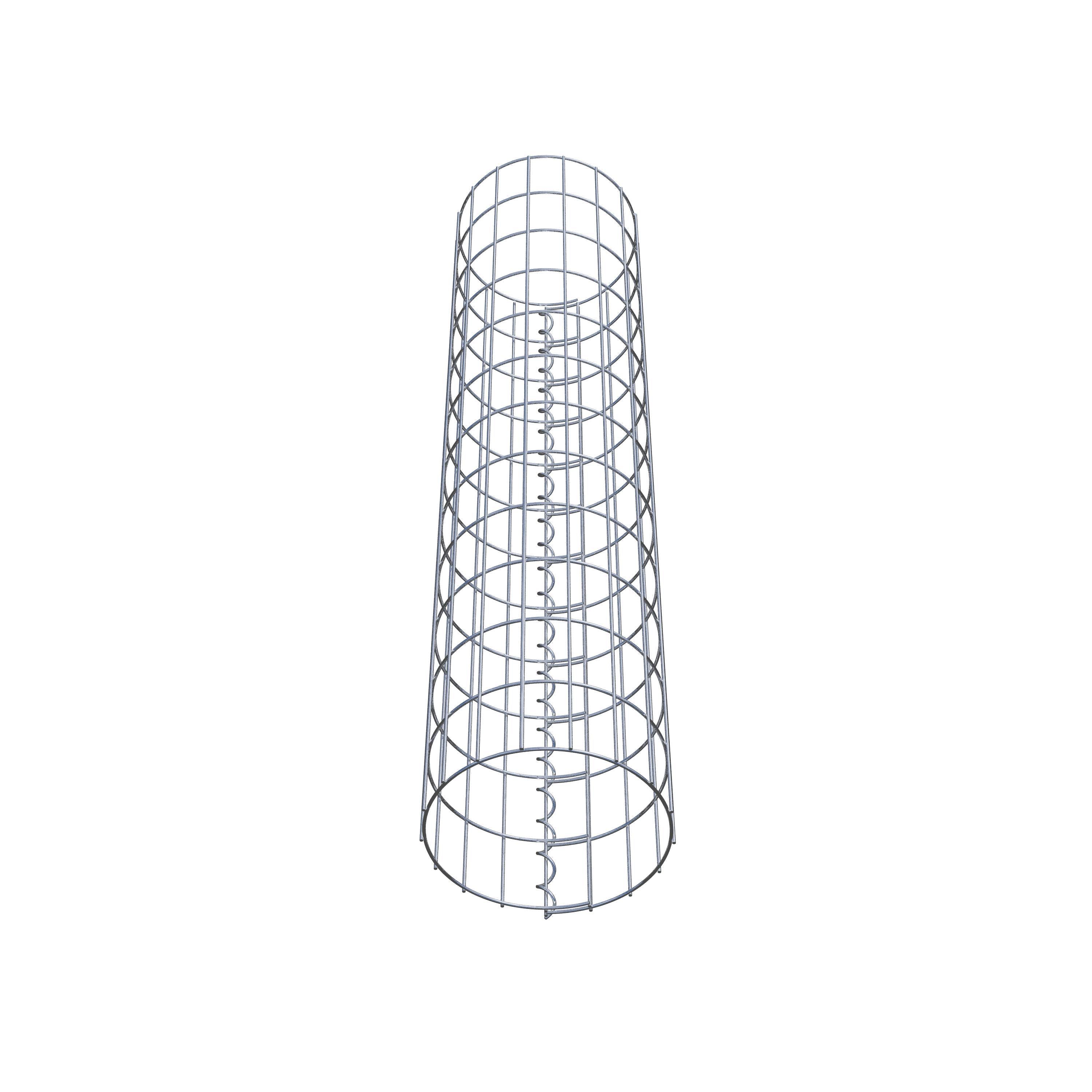 Gabionensäule Durchmesser 27 cm, MW 5 x 10 cm rund