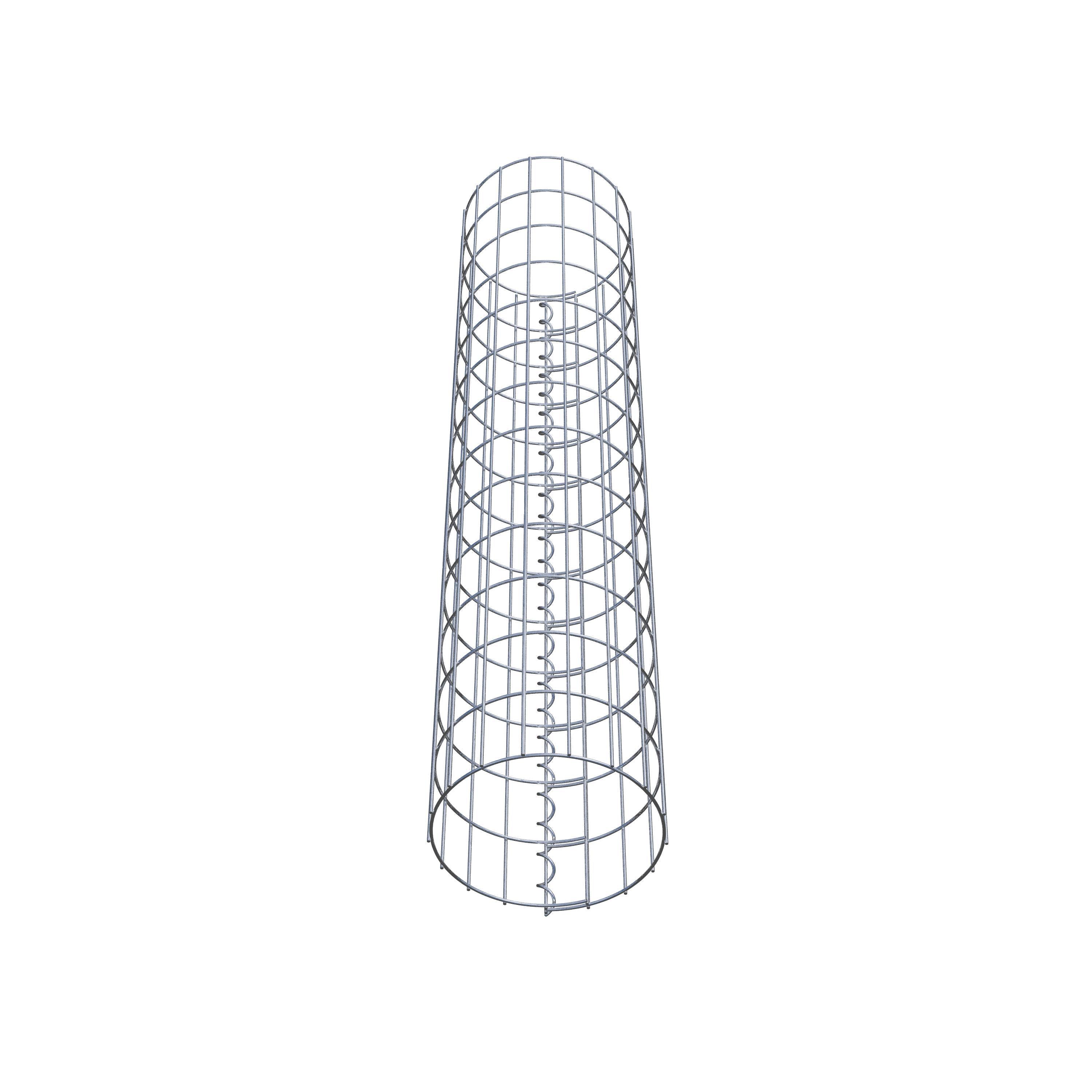 Gabionensäule Durchmesser 27 cm, MW 5 x 10 cm rund