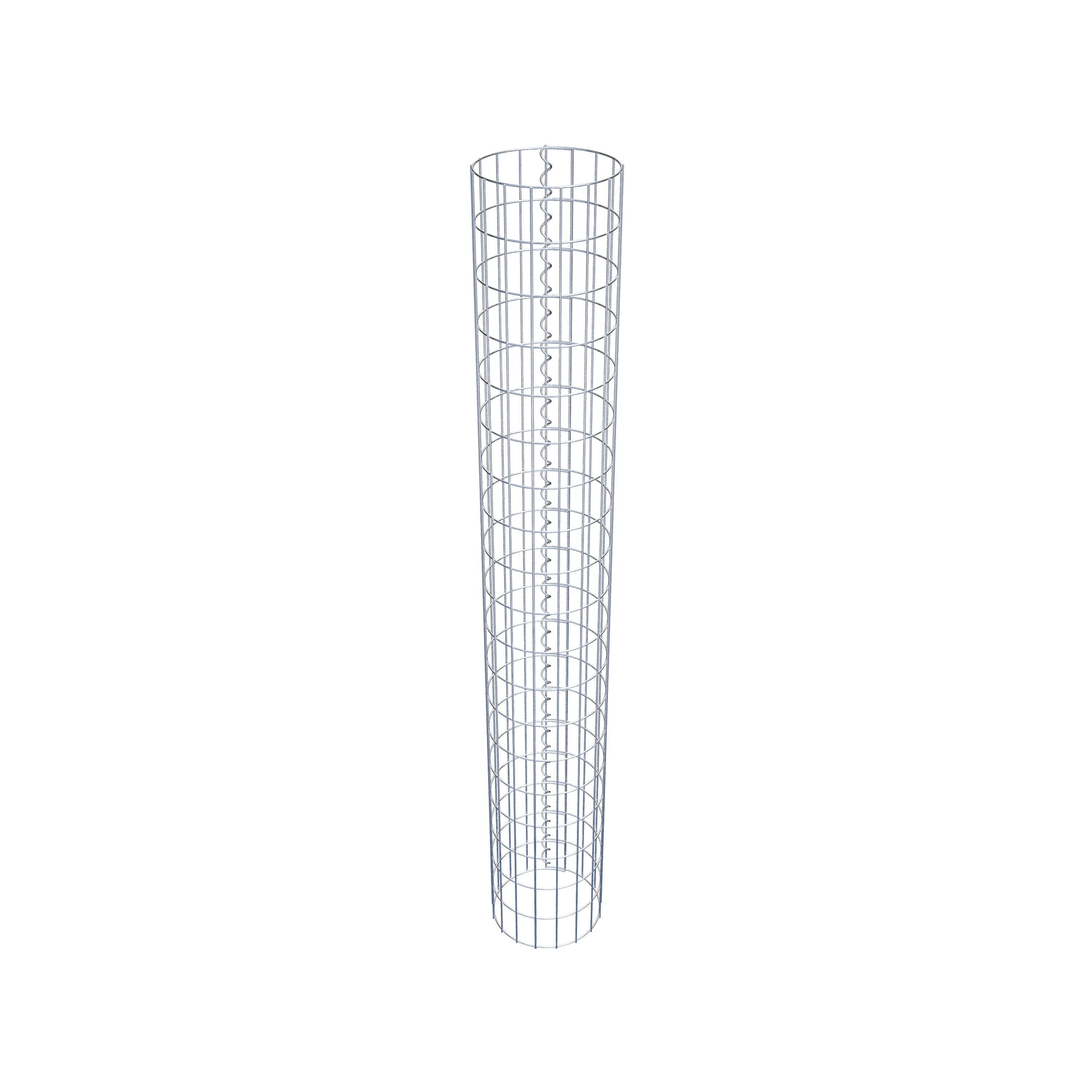 Gabionensäule Durchmesser 27 cm, MW 5 x 10 cm rund