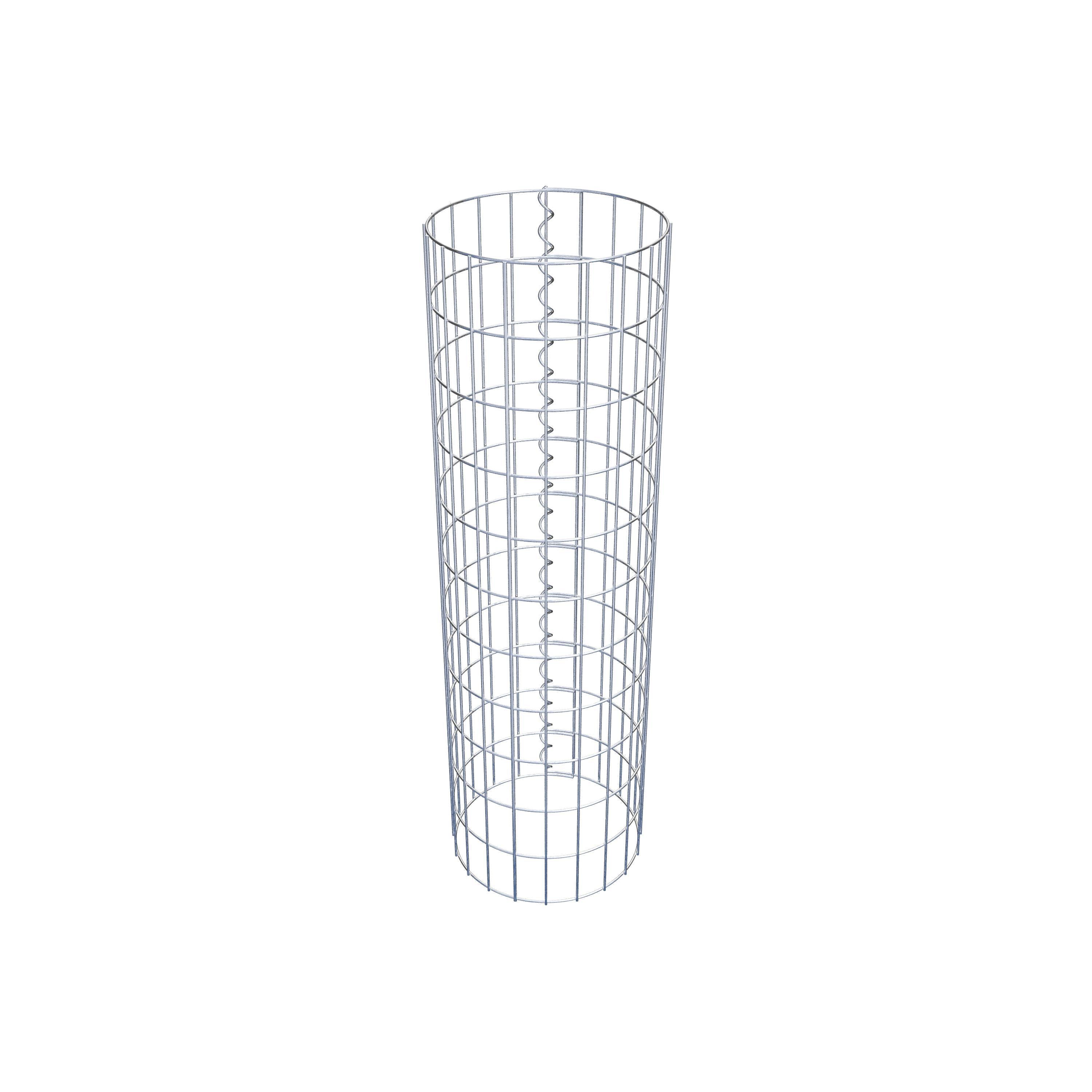 Gabionensäule Durchmesser 32 cm, MW 5 x 10 cm rund