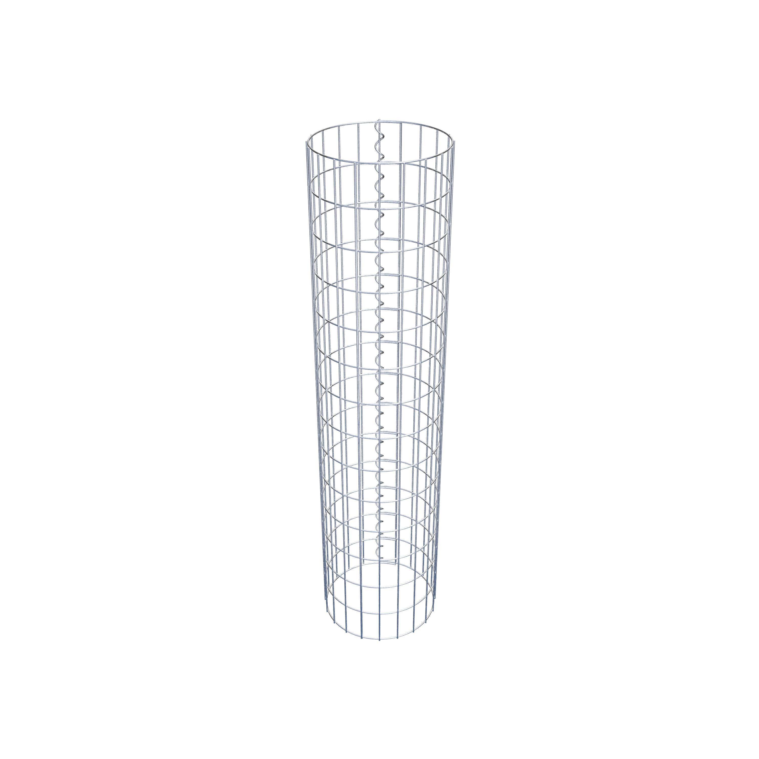 Gabionensäule Durchmesser 32 cm, MW 5 x 10 cm rund