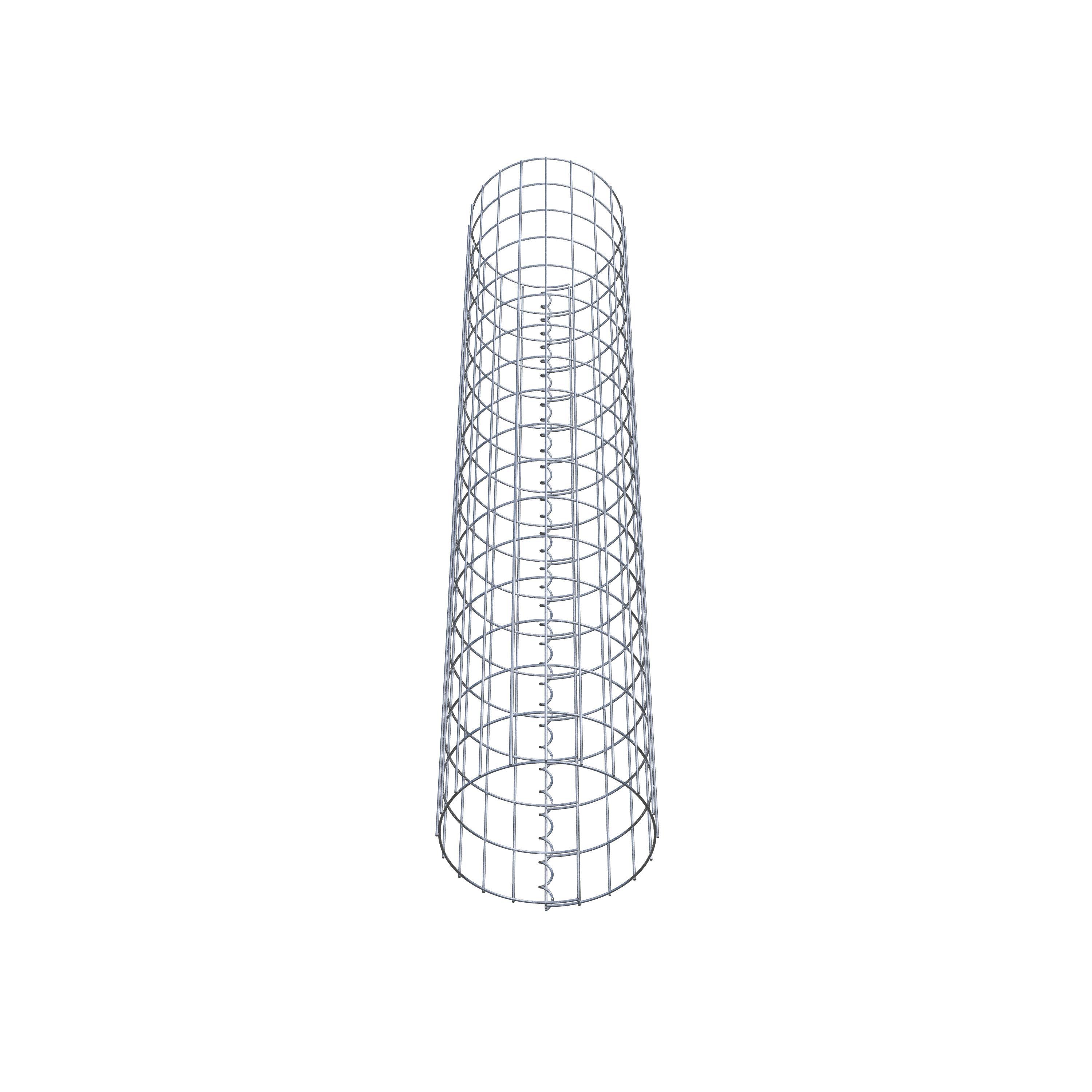 Gabionensäule Durchmesser 32 cm, MW 5 x 10 cm rund