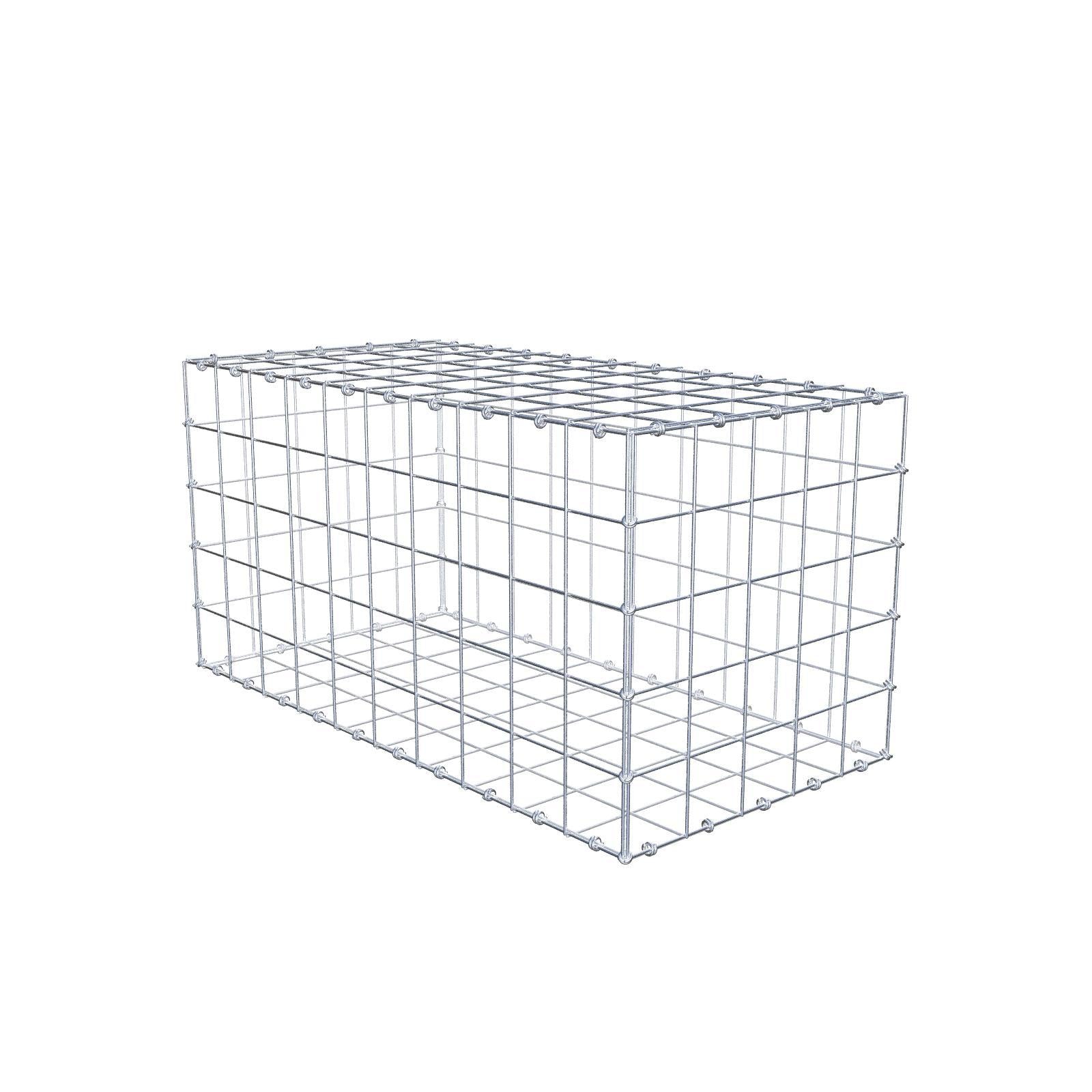 Schanskorf 100 cm x 50 cm x 50 cm (L x H x D), maaswijdte 10 x 10 cm, spiraalring