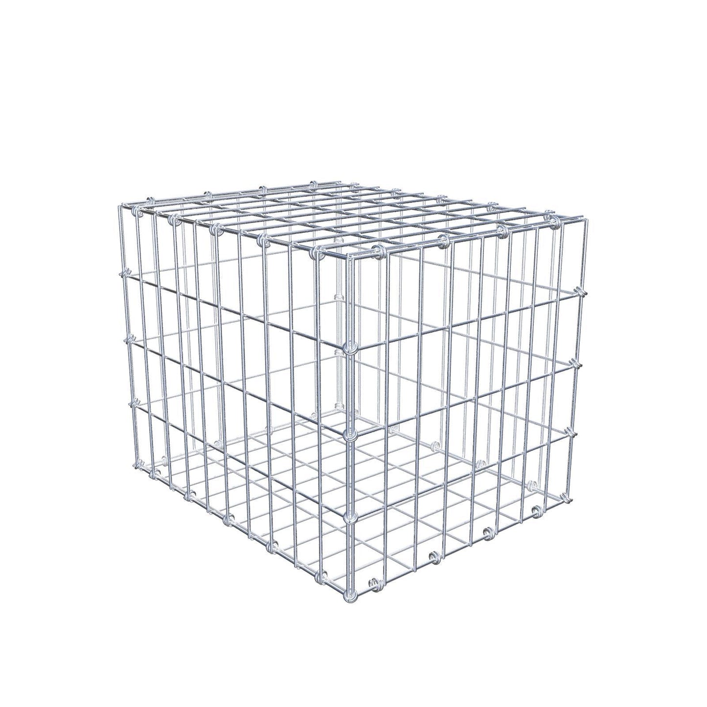 Gabion 50 cm x 40 cm x 40 cm (L x H x D), mesh size 5 x 10 cm, spiral ring