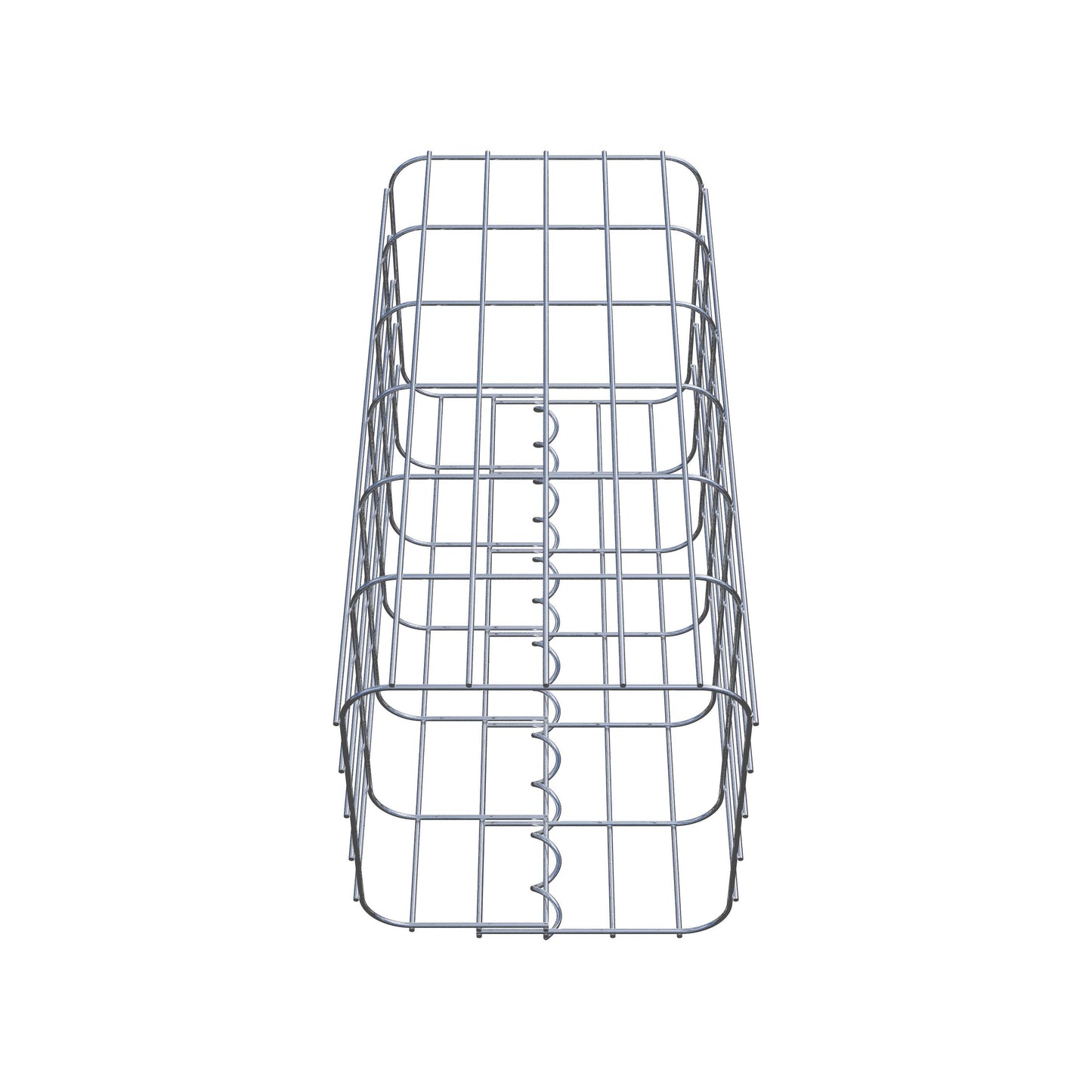 Gabionensäule 27 x 27 cm, MW 5 x 10 cm eckig