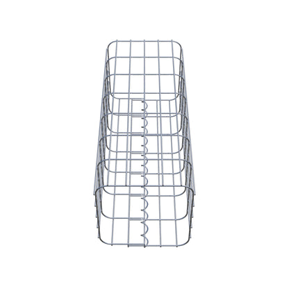 Gabionensäule 27 x 27 cm, MW 5 x 10 cm eckig