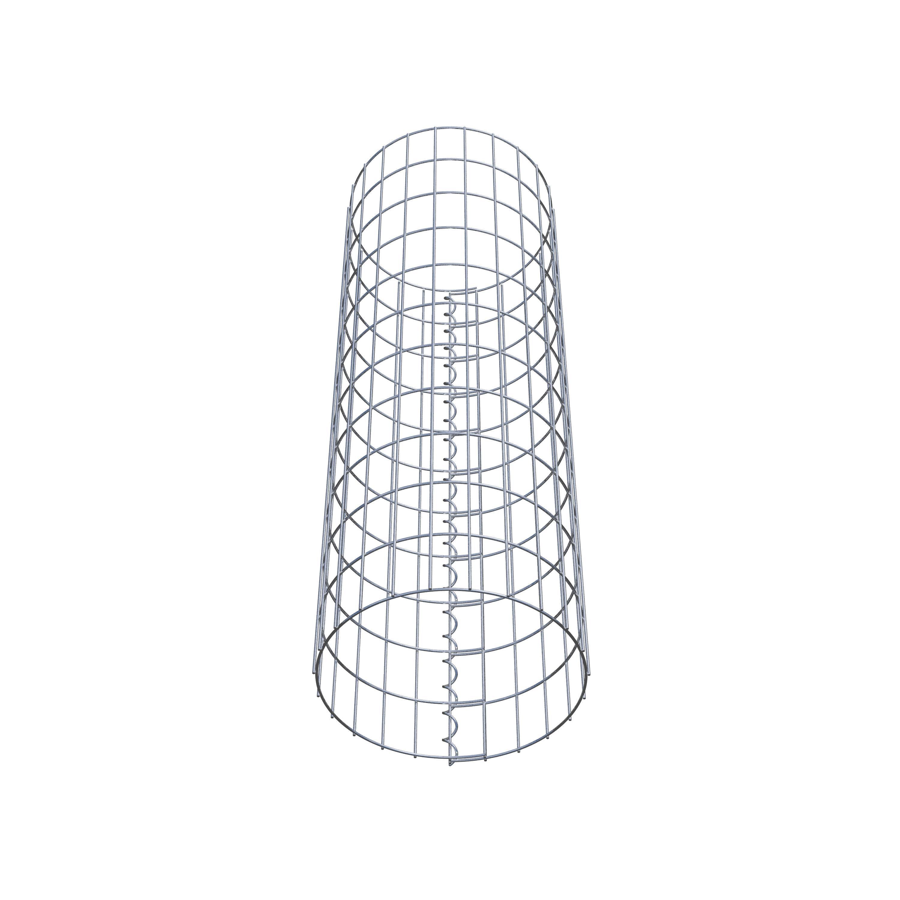 Gabionensäule Durchmesser 37 cm, MW 5 x 10 cm rund