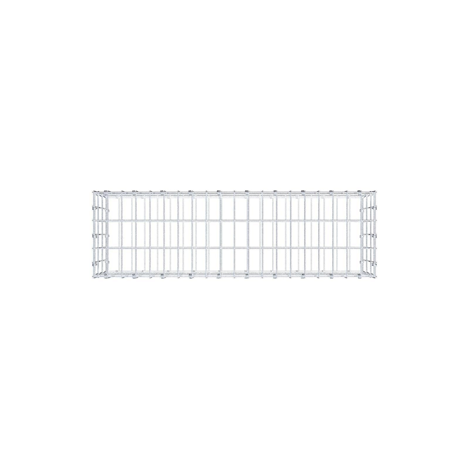Gabion 100 cm x 30 cm x 30 cm (L x H x D), mesh size 5 x 10 cm, spiral ring