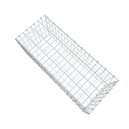 Gabion 100 cm x 40 cm x 40 cm (L x H x P), mailles 5 x 10 cm, anneau en spirale