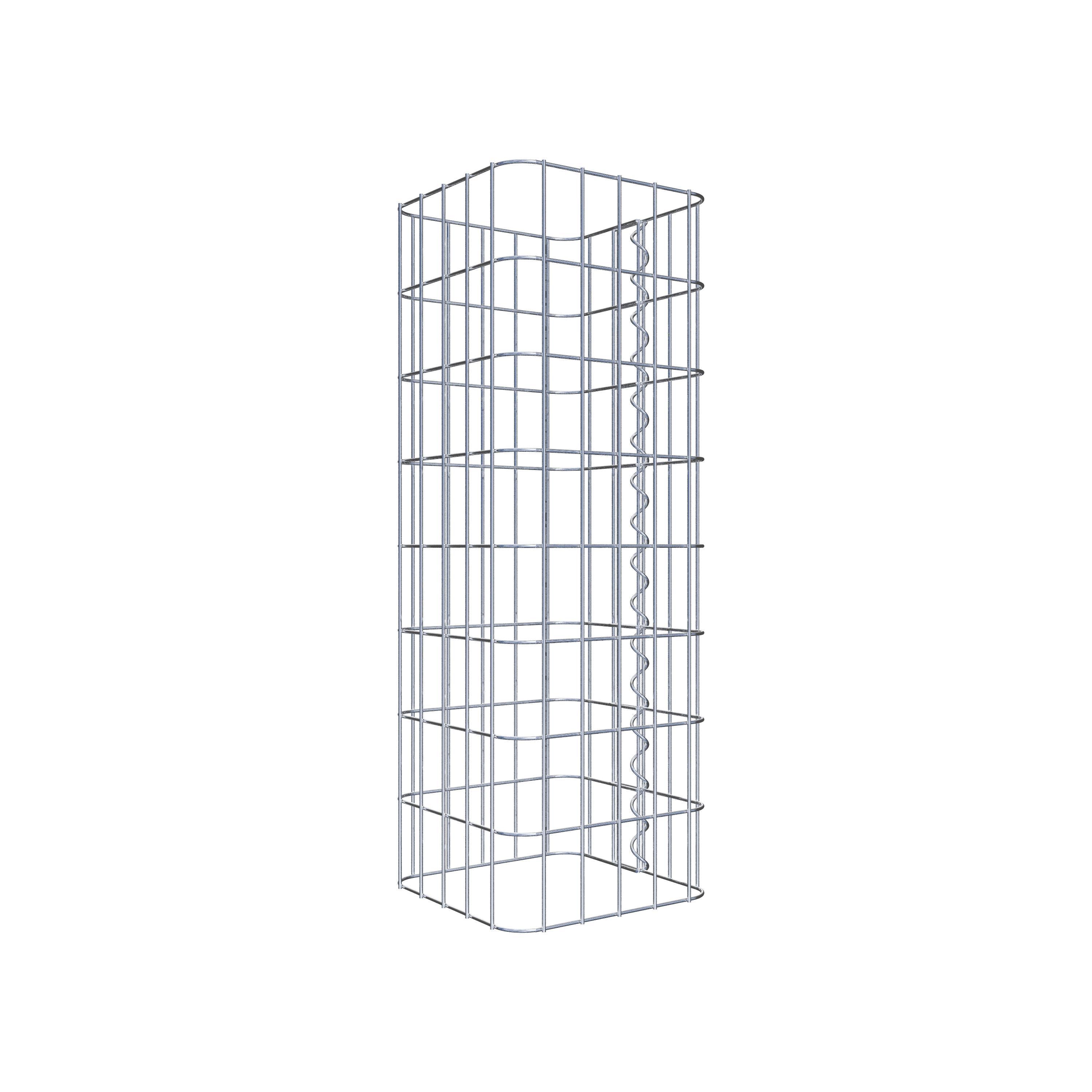 Gabionensäule 27 x 27 cm, MW 5 x 10 cm eckig