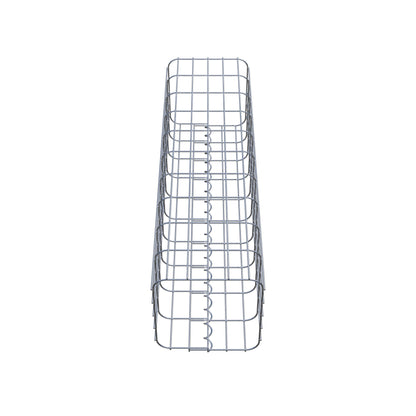 Gabionensäule 27 x 27 cm, MW 5 x 10 cm eckig