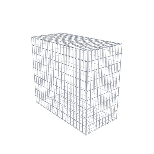 Gabion 100 cm x 90 cm x 50 cm (L x H x D), maskestørrelse 5 x 10 cm, spiralring