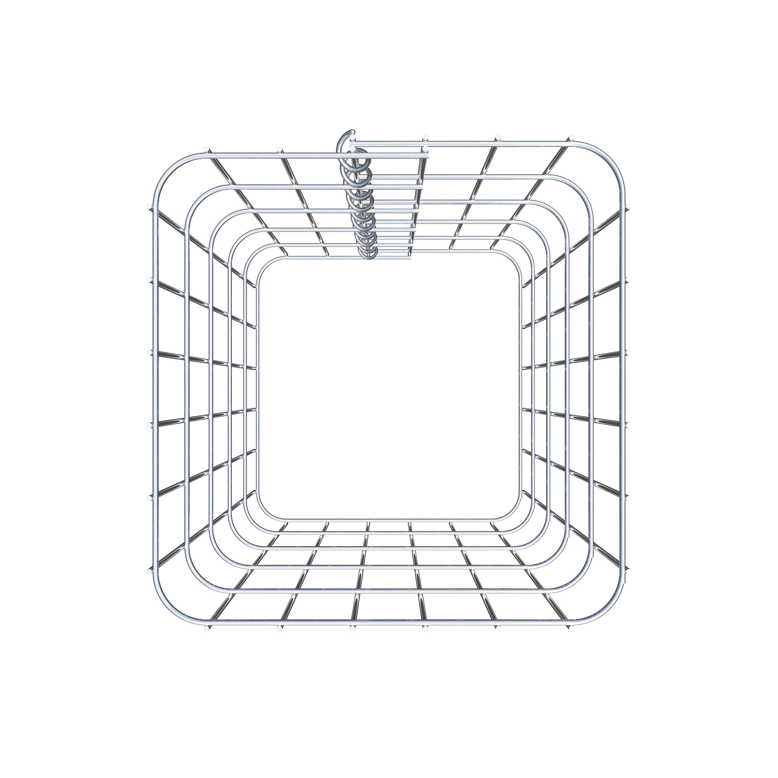 Gabionsøjle 32 x 32 cm, MW 5 x 10 cm kvadratisk