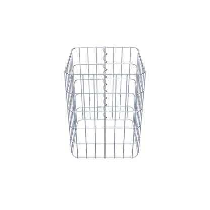 Gabionensäule 37 x 37 cm, MW 5 x 10 cm eckig