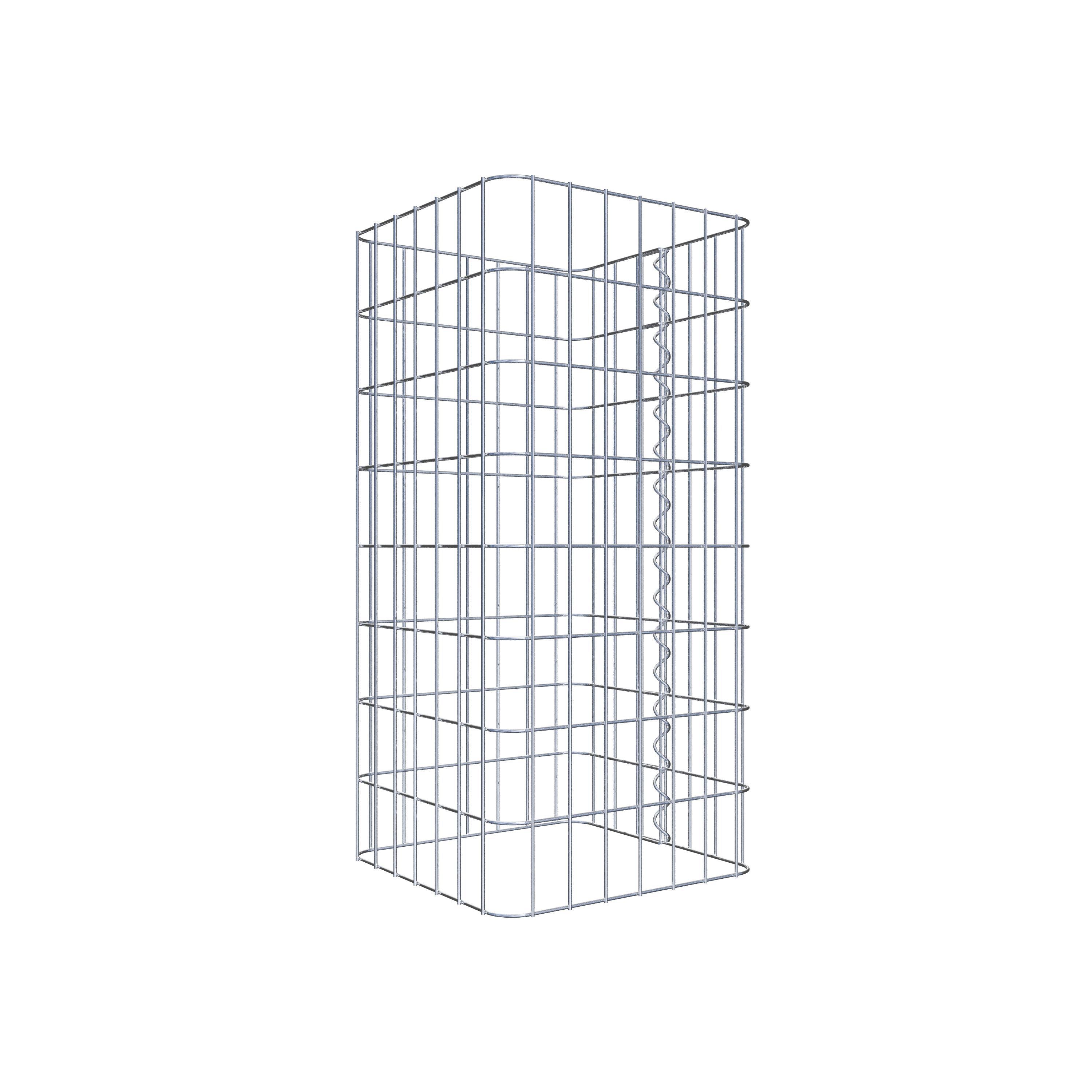 Gabionensäule 37 x 37 cm, MW 5 x 10 cm eckig