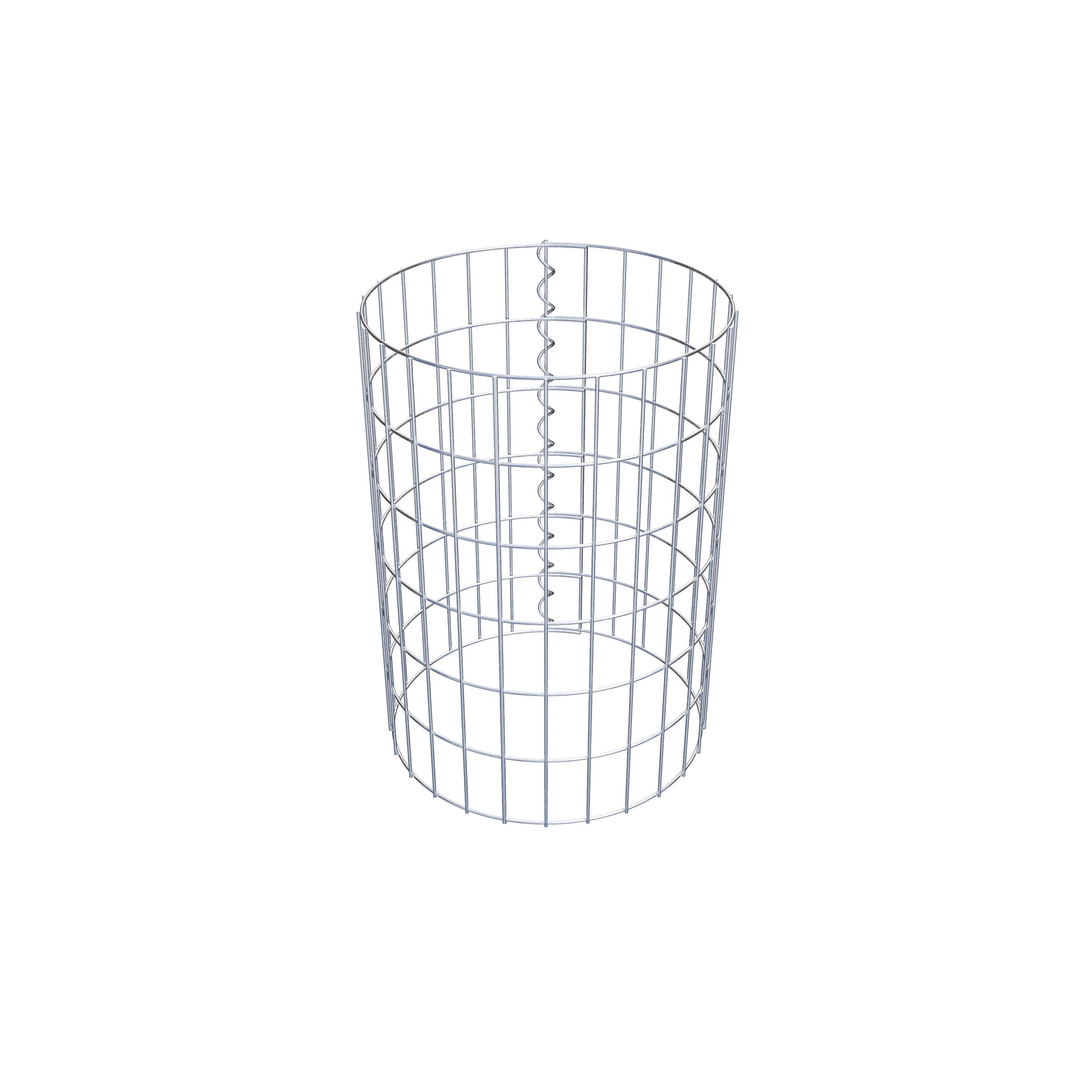 Gabionensäule Durchmesser 42 cm, MW 5 x 10 cm rund