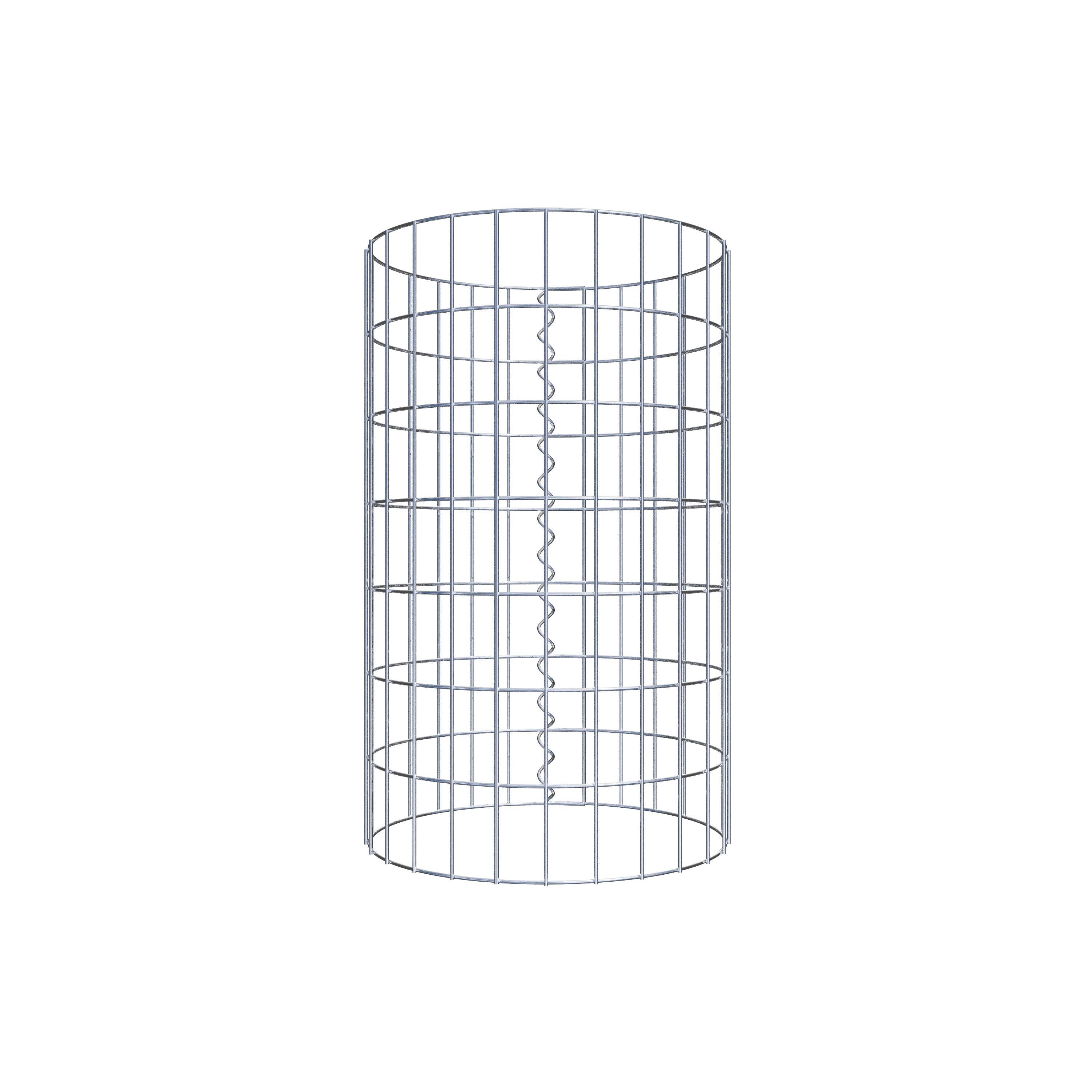 Gabionensäule Durchmesser 42 cm, MW 5 x 10 cm rund