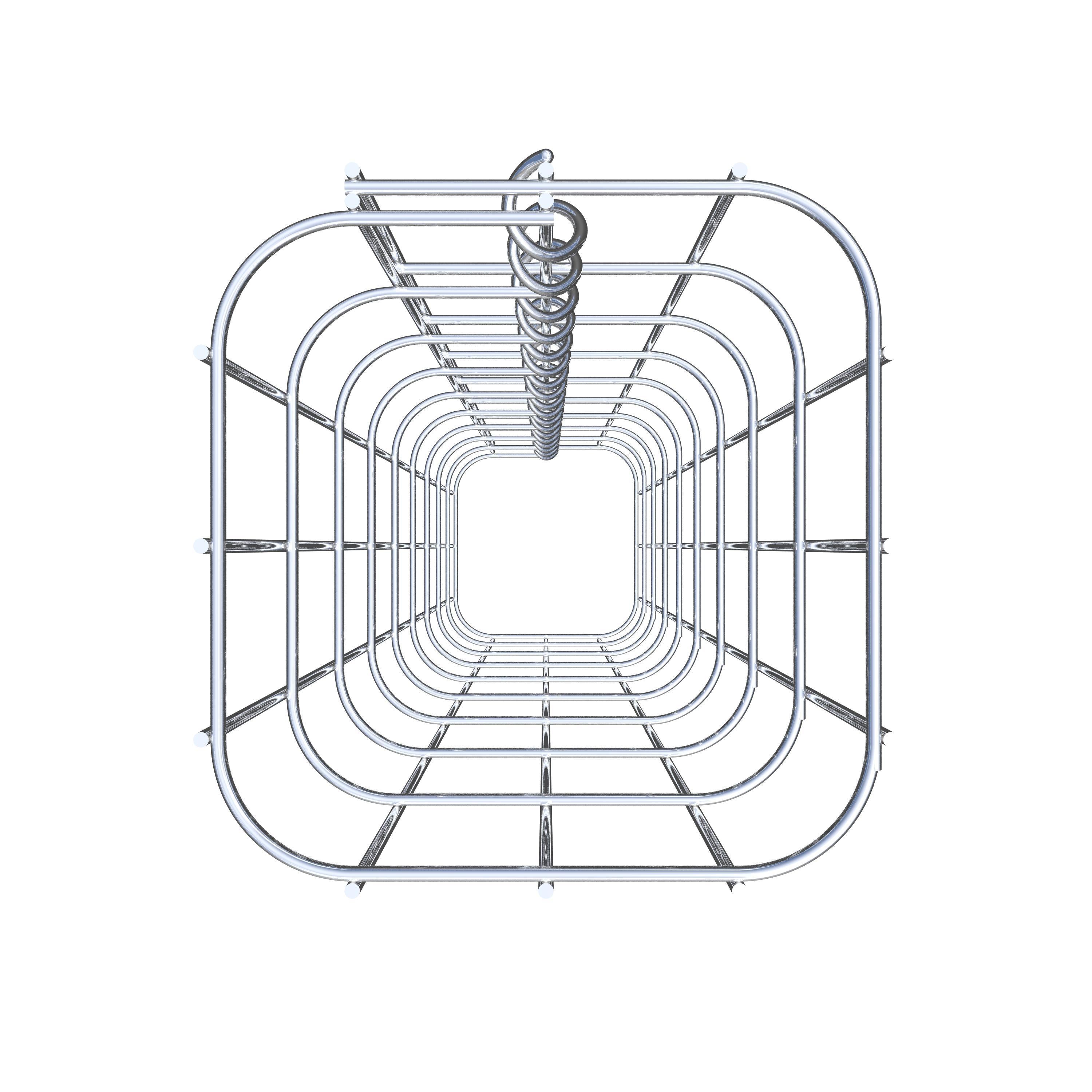Gabion column 17 x 17 cm, MW 5 x 10 cm square